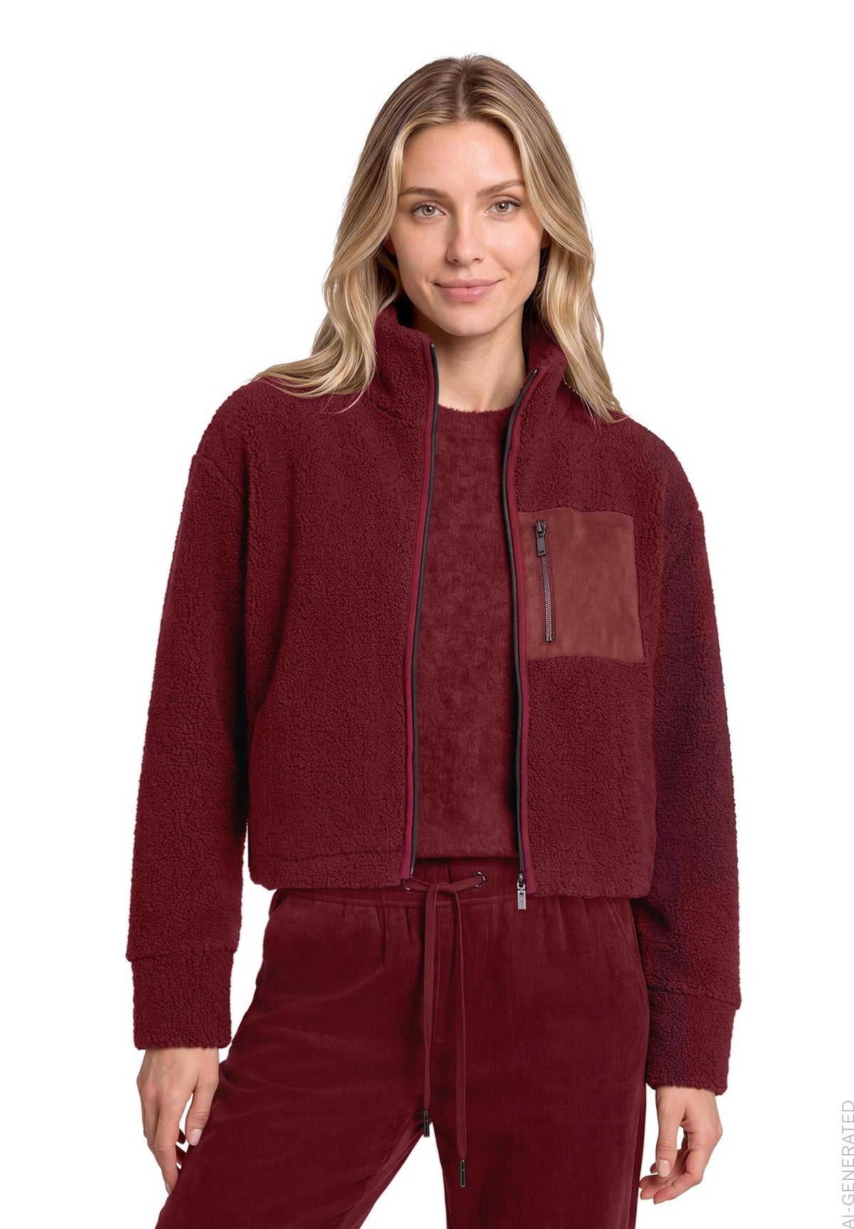 Betty & Co Damen Sweatjacken Fall Burgundy