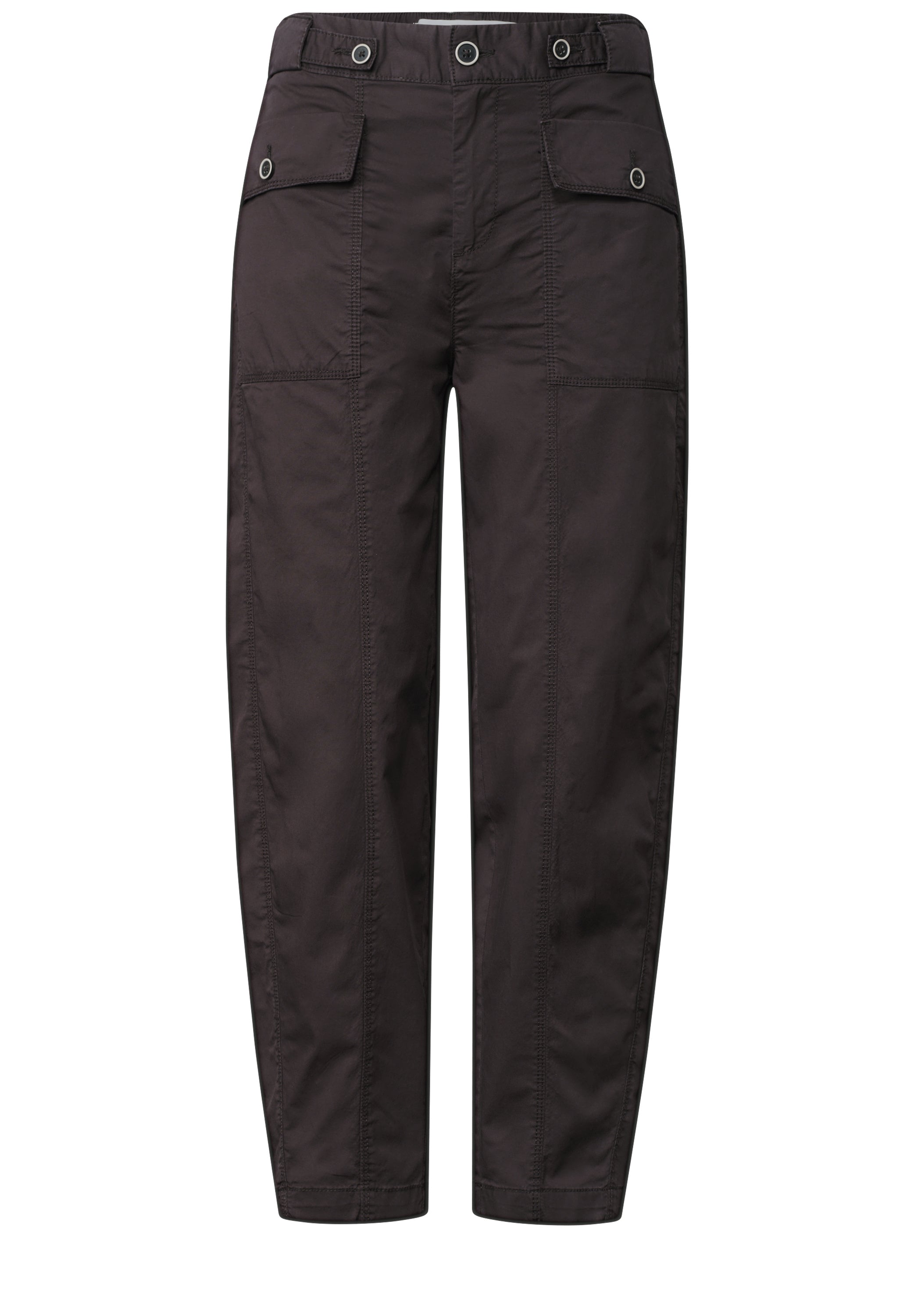 Street One Damen Hosen  Black Cof