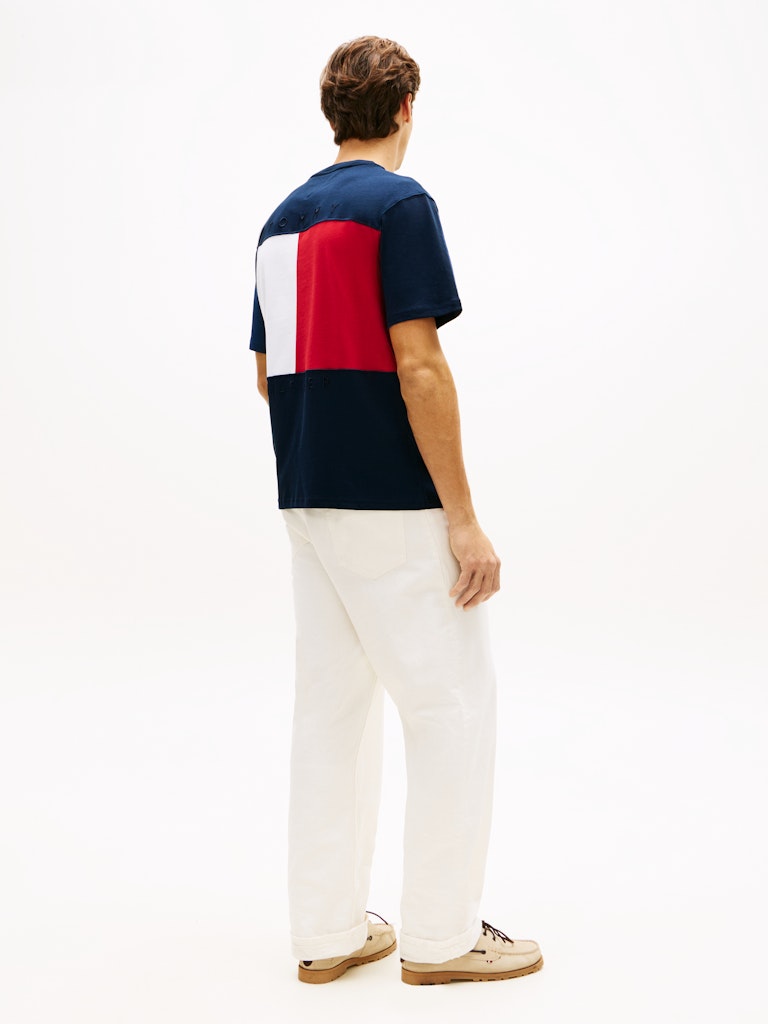 Tommy Hilfiger Herren T-Shirts kurz Dcc Blue