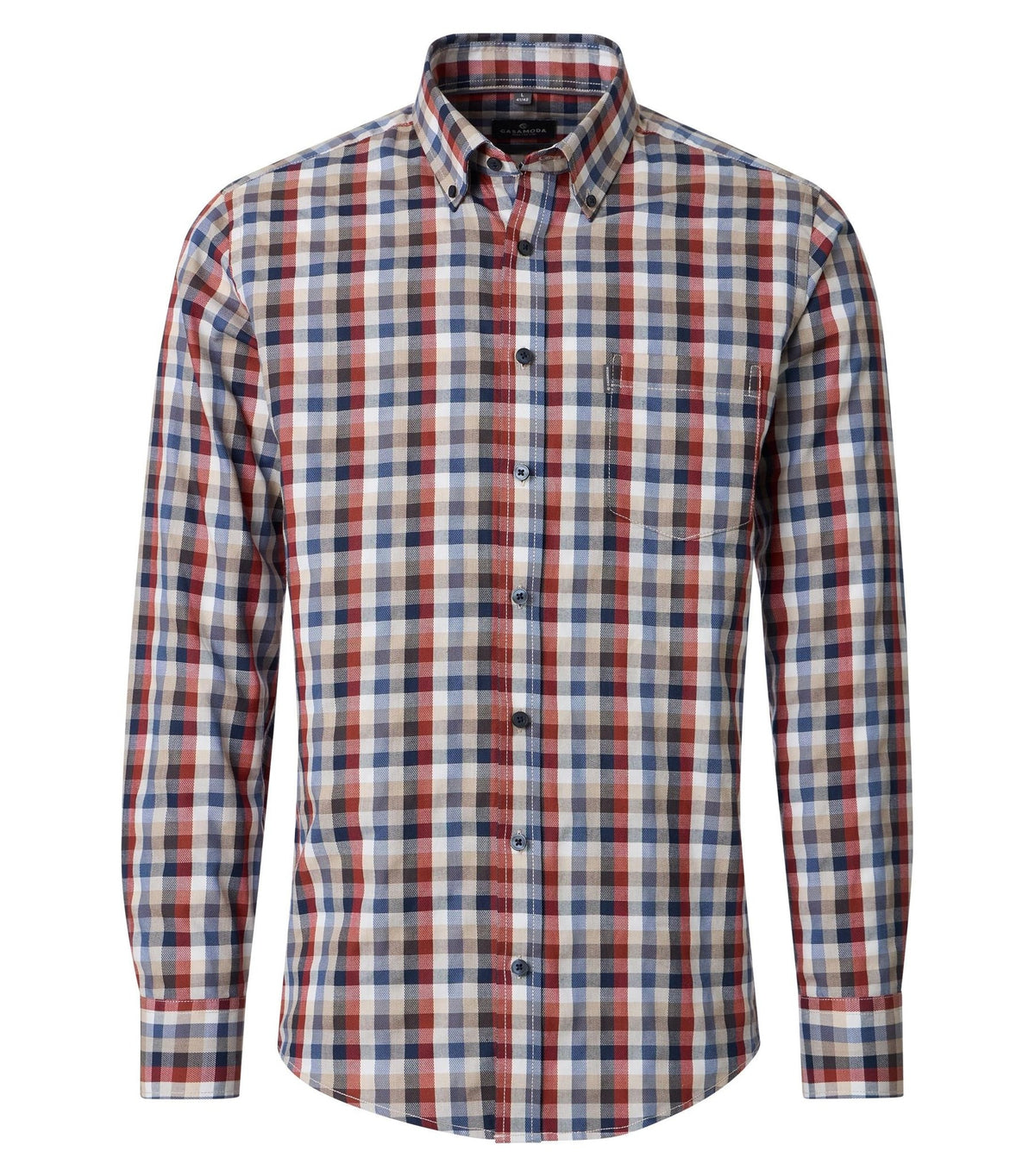 Casa Moda Herren Hemden  Orange