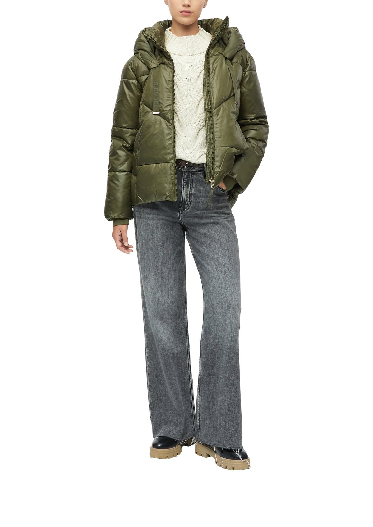 S. Oliver red Damen Jacken  Green