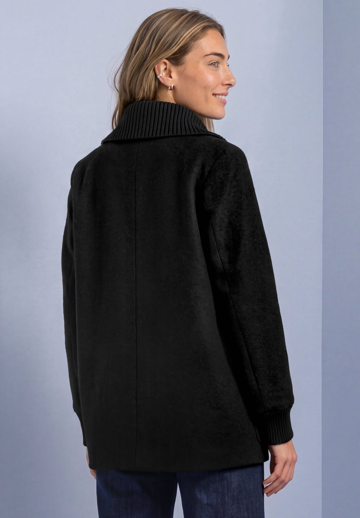 Street One Damen Mantel  Black