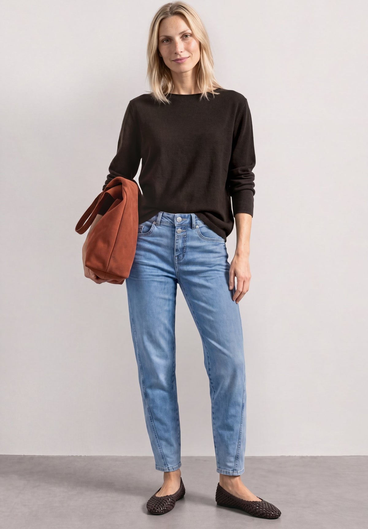Street One Damen Pullover Black Cof