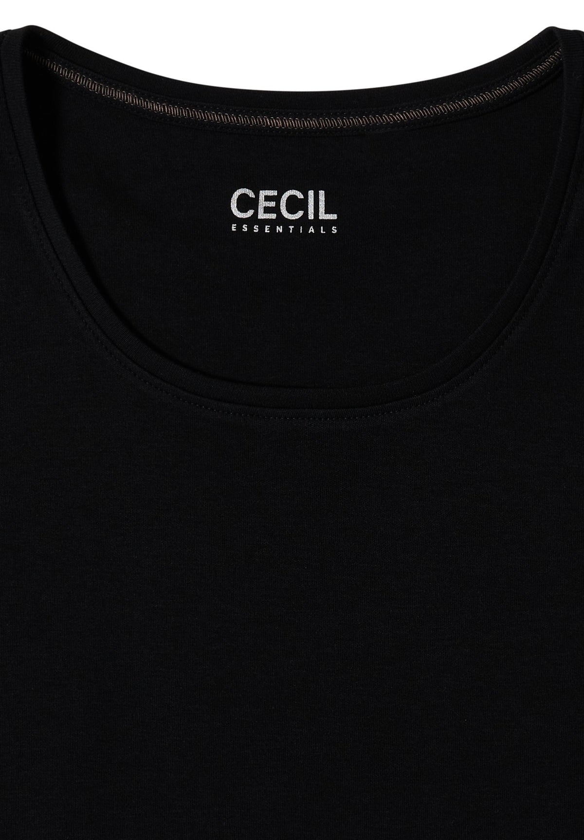 Cecil Damen T-Shirts Black