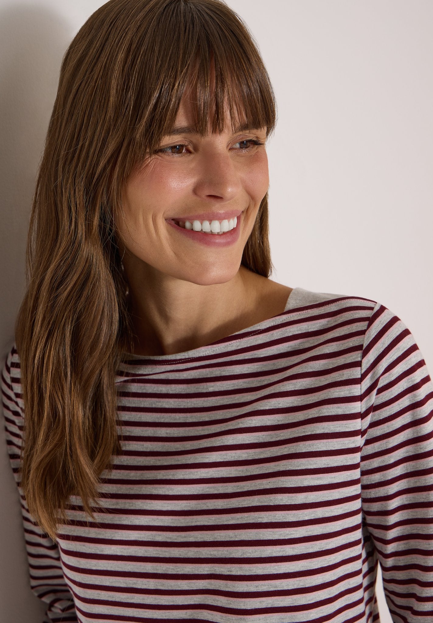 Cecil Damen T-Shirts Light Gre