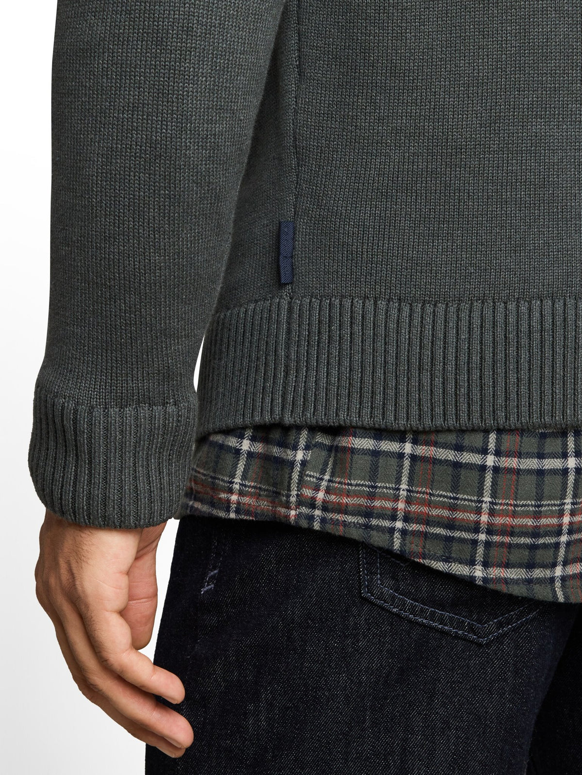 Tom Tailor Herren Pullover Darkest Olive M