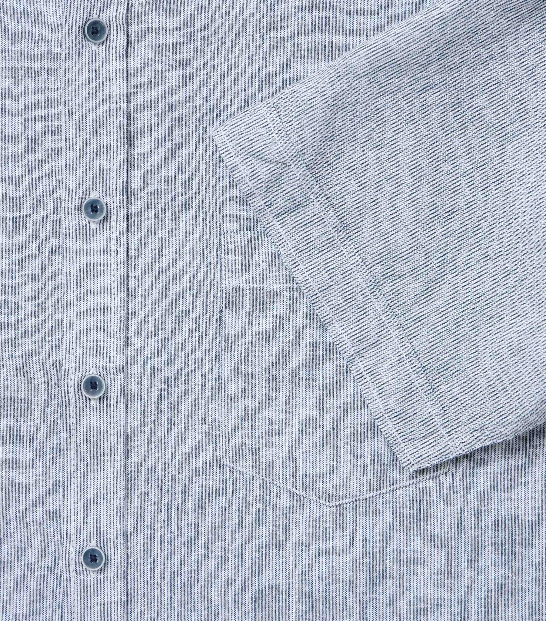 Casa Moda Herren Hemden kurz  Blau