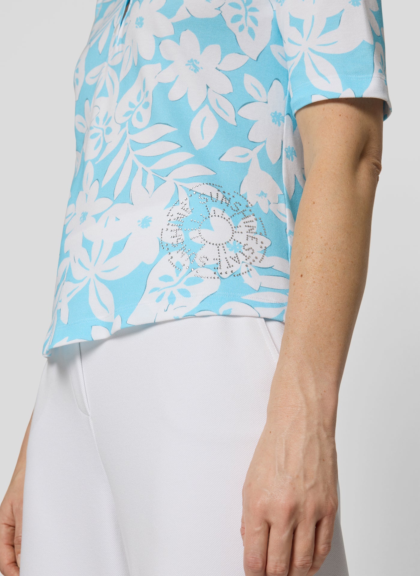 Rabe Damen T-Shirts Kristallblau