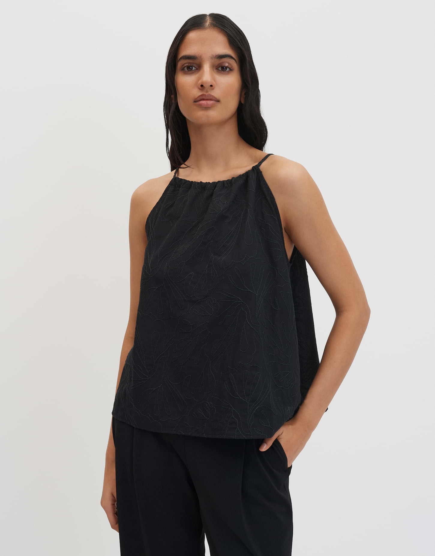 Someday Damen Blusen Black