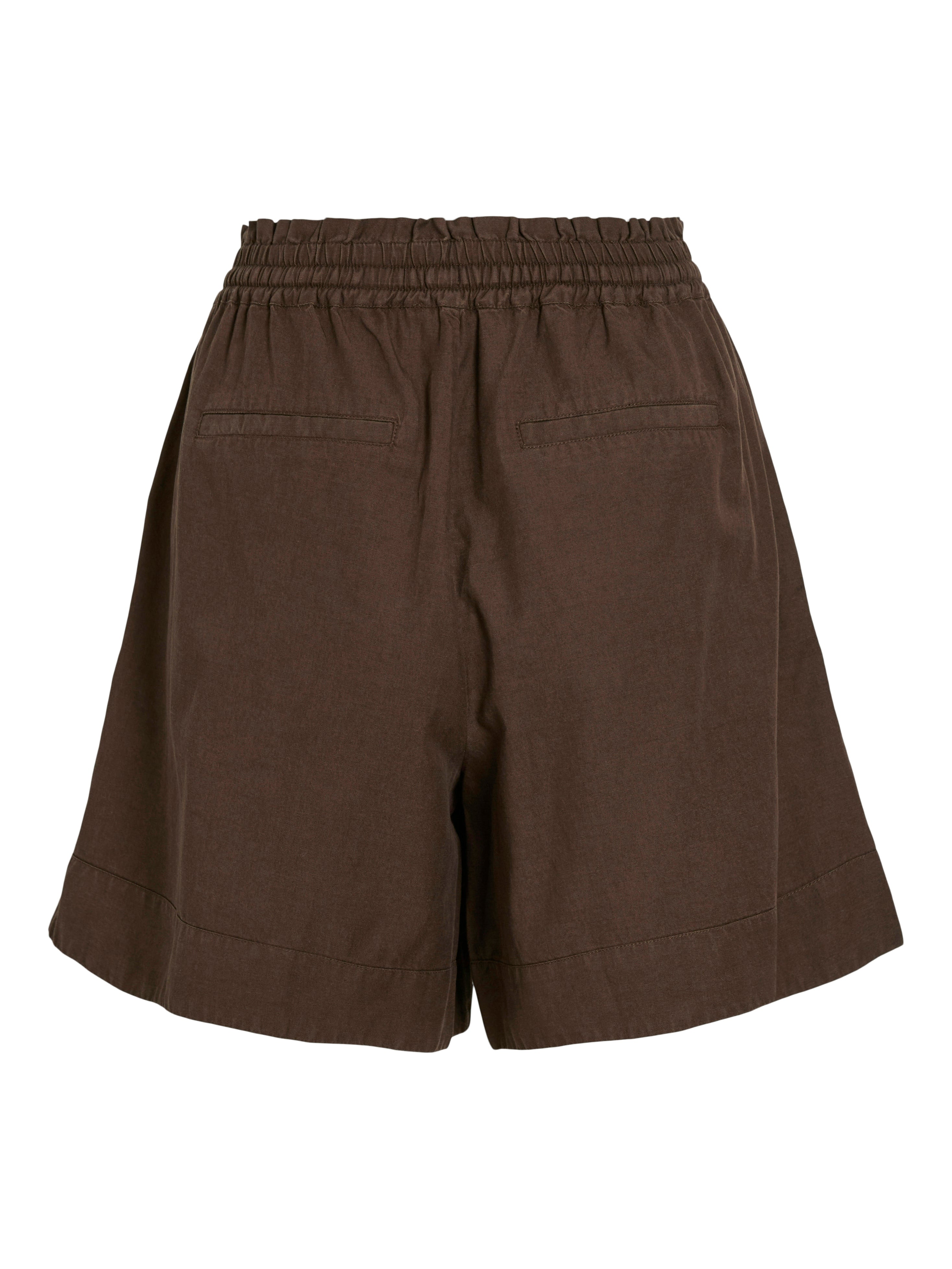 Vila Damen Shorts Slate Black