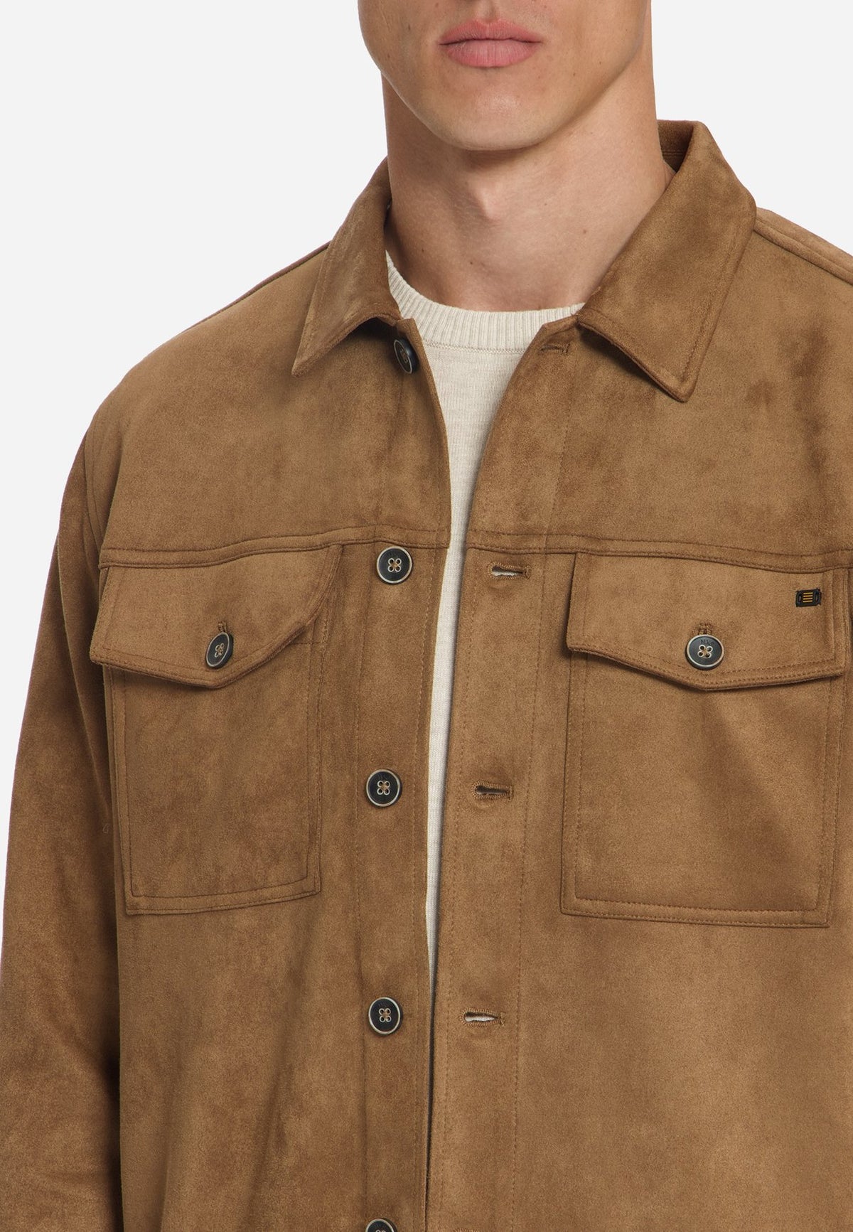 No Excess Herren Hemden Caramel