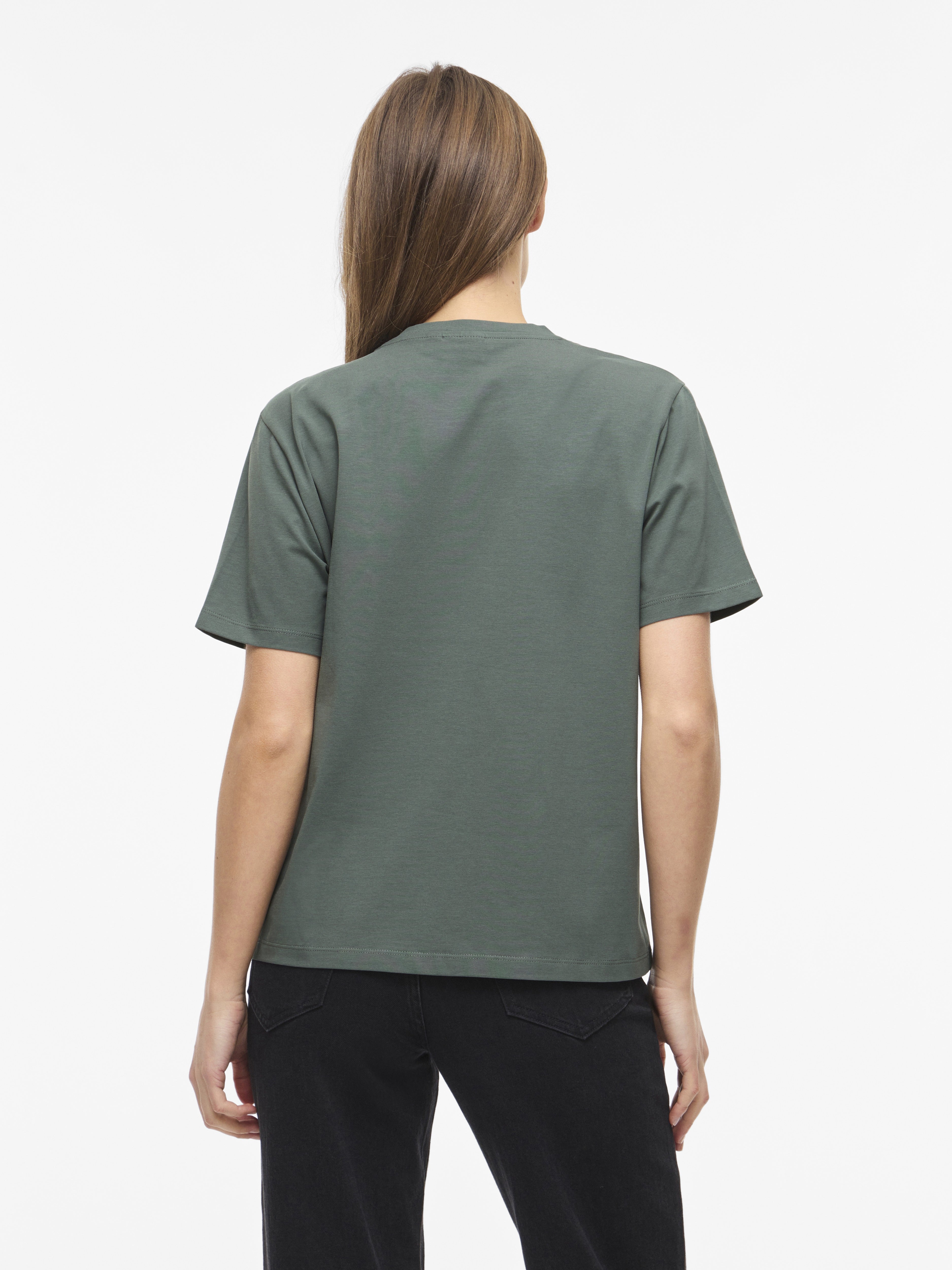 Vila Damen T-Shirts Balsam Green
