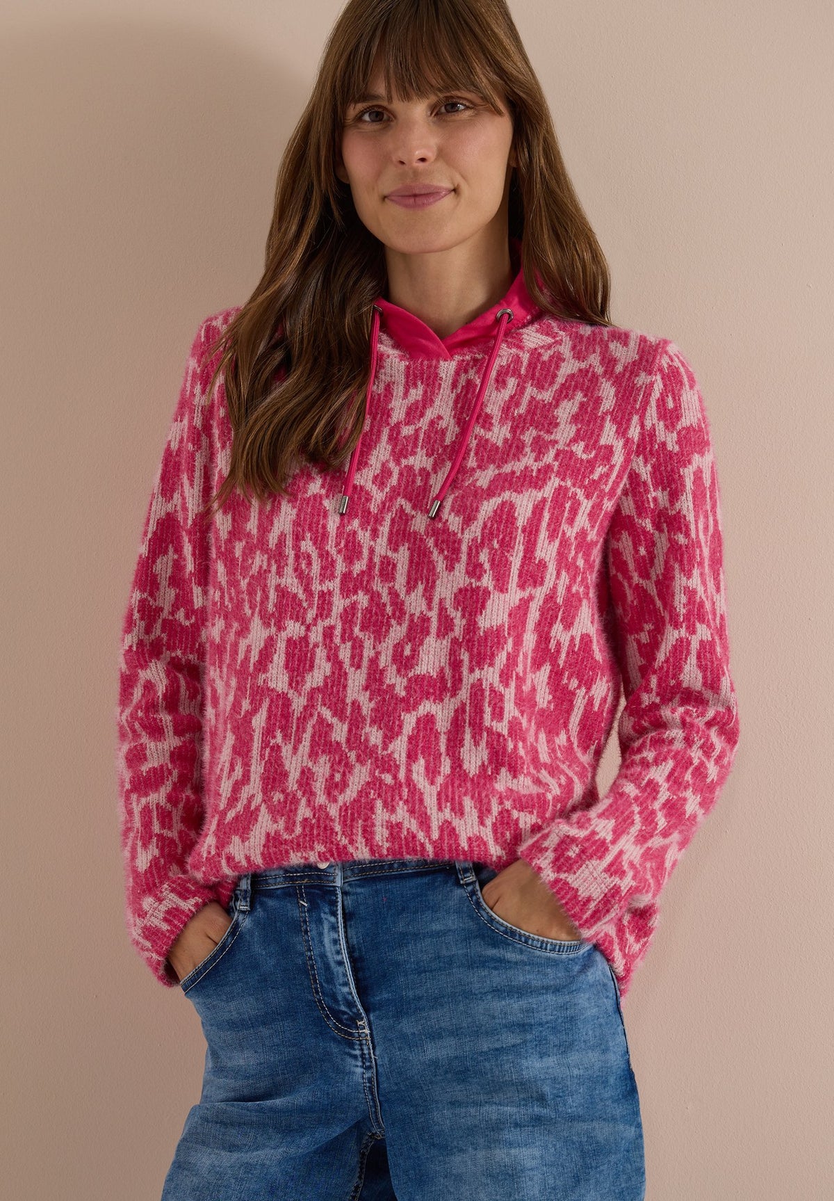 Cecil Damen T-Shirts  Pink Flas