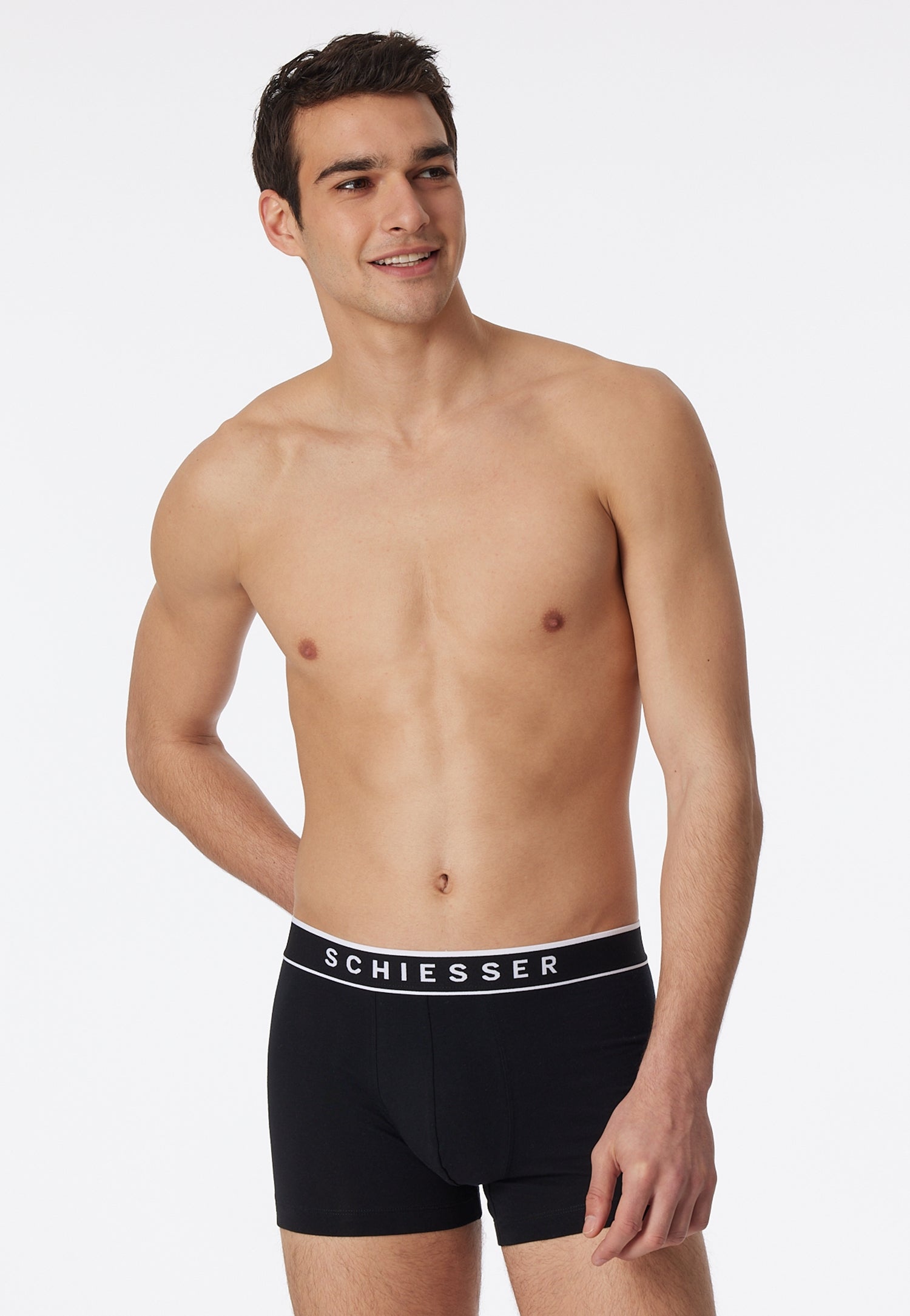 Schiesser Pant Schwarz
