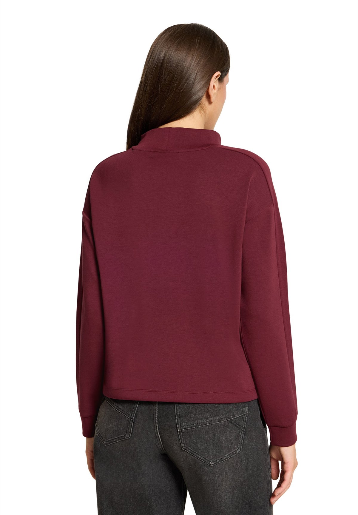 Betty & Co Damen Sweatshirts Fall Burgundy