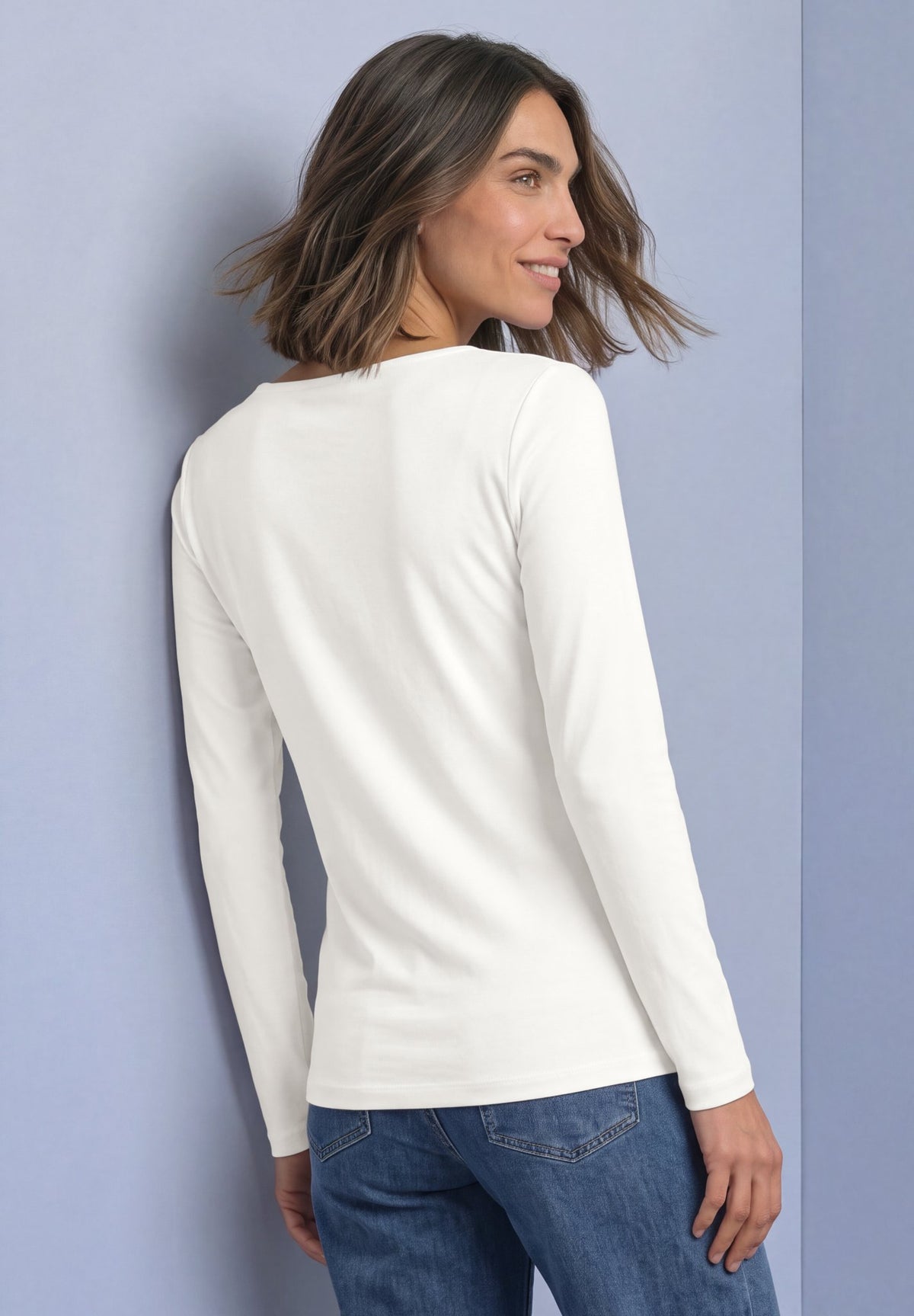 Street One Damen T-Shirts  Off White