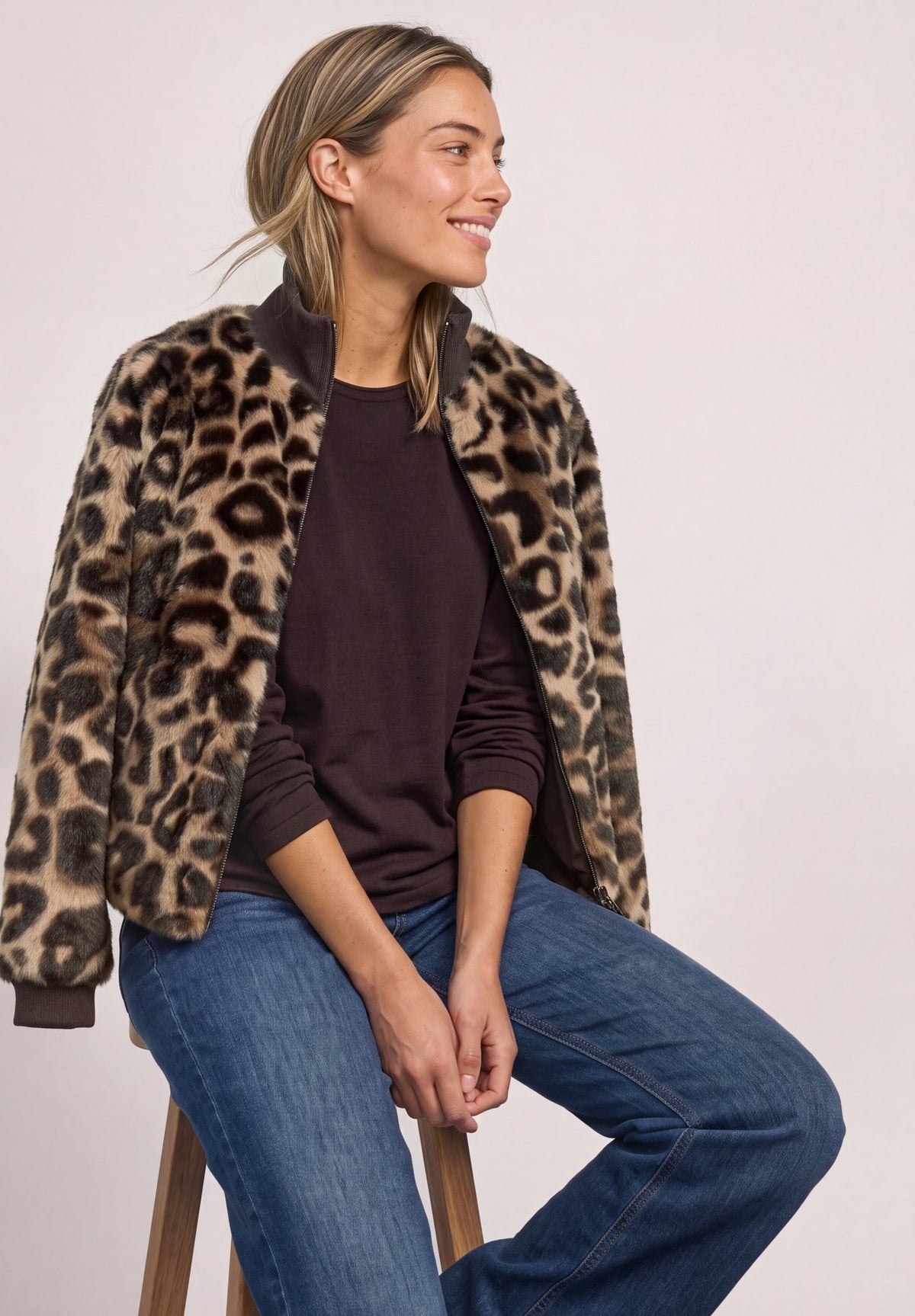 Street One Damen Blazer  Auburn Br
