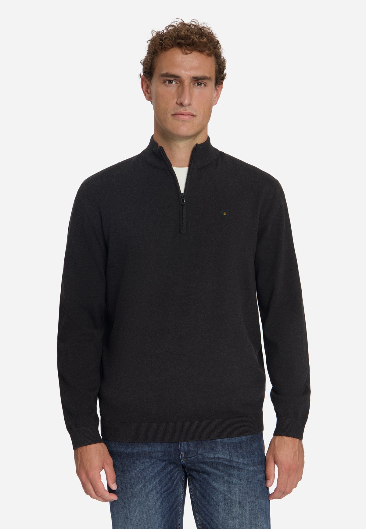 No Excess Herren Pullover Dark Brown