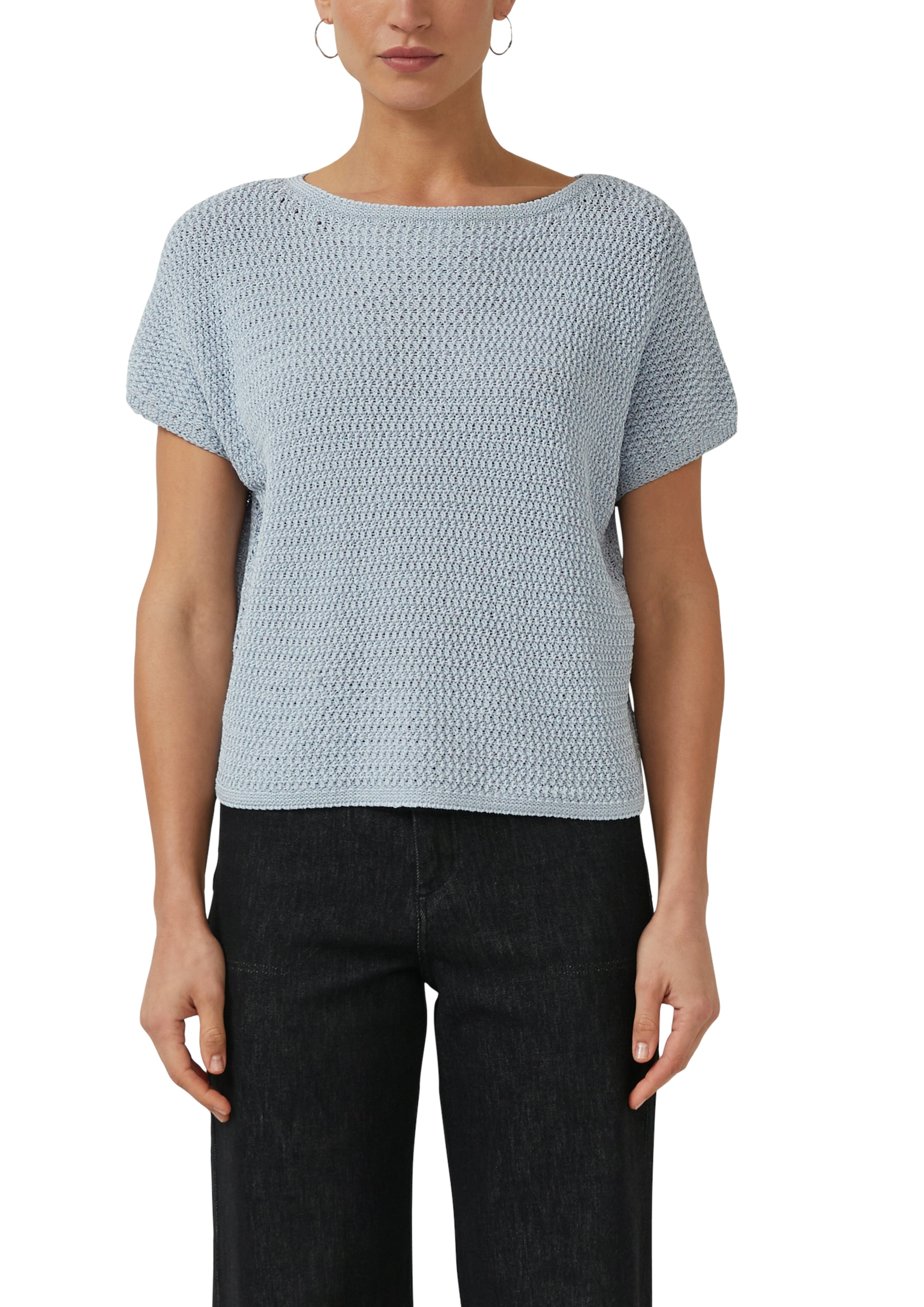 S. Oliver black Damen Pullover Blue