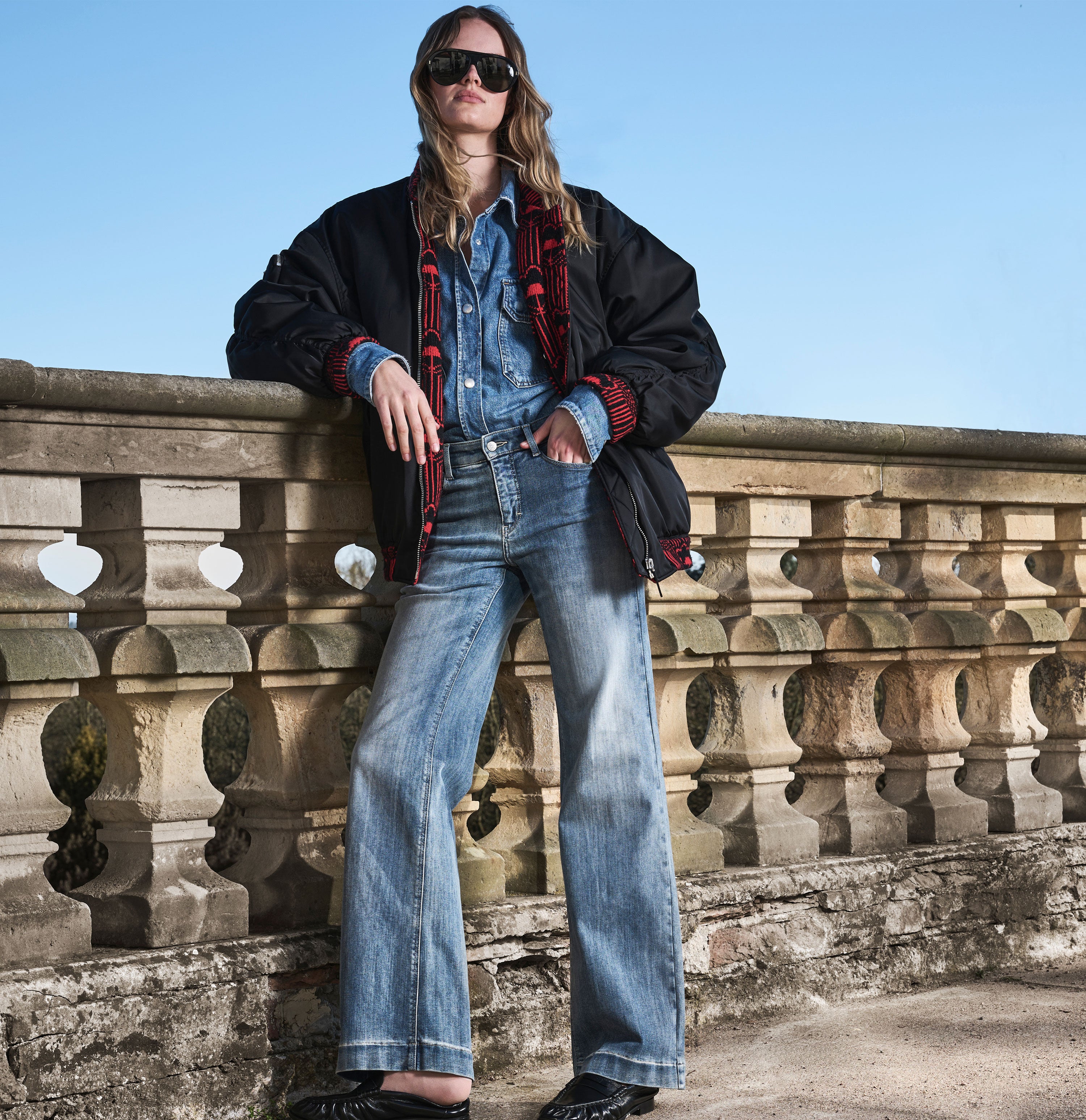 Mac Damen Jeans Authentic Sky B