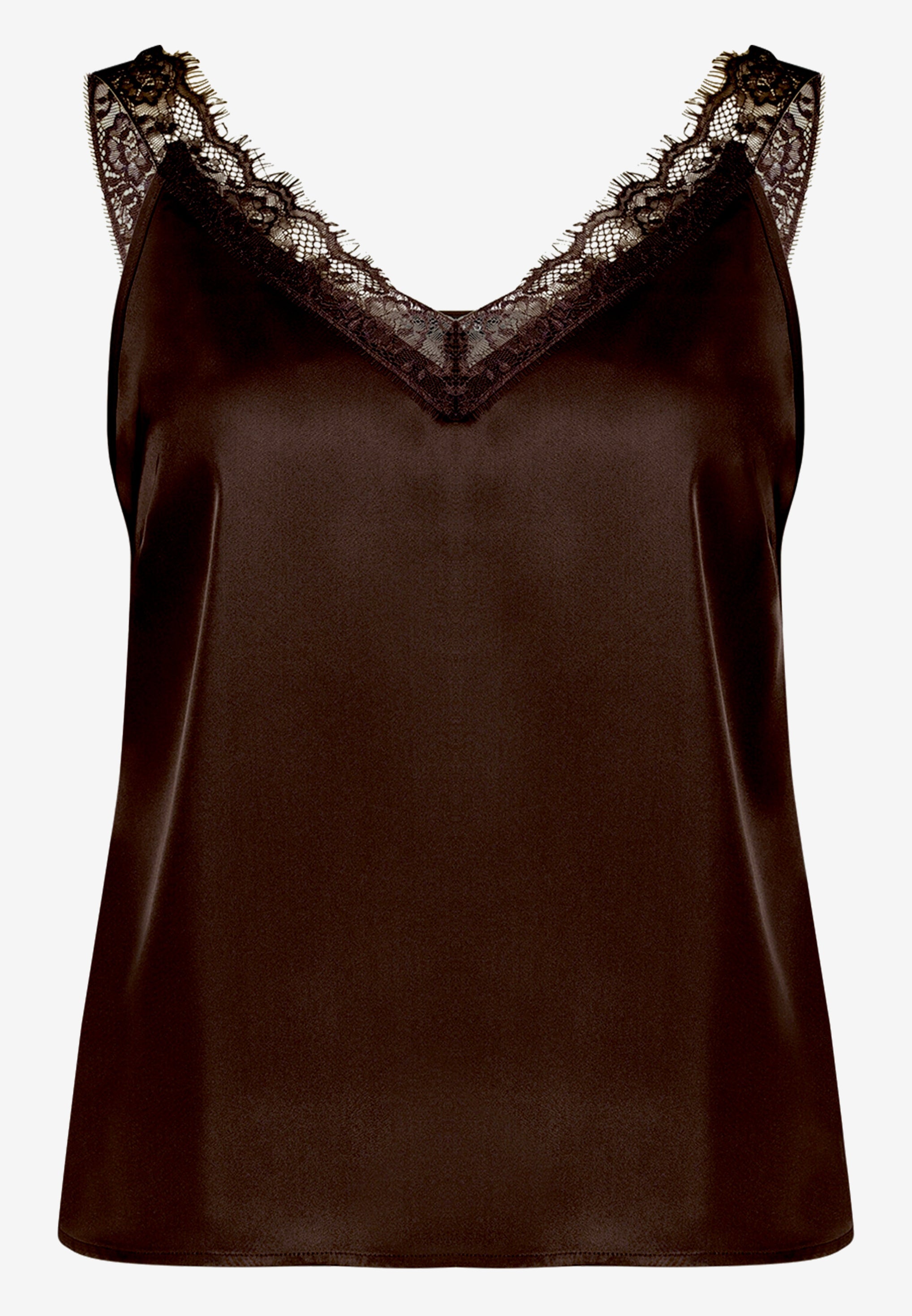 Zero Damen Blusen Chocolate Plum