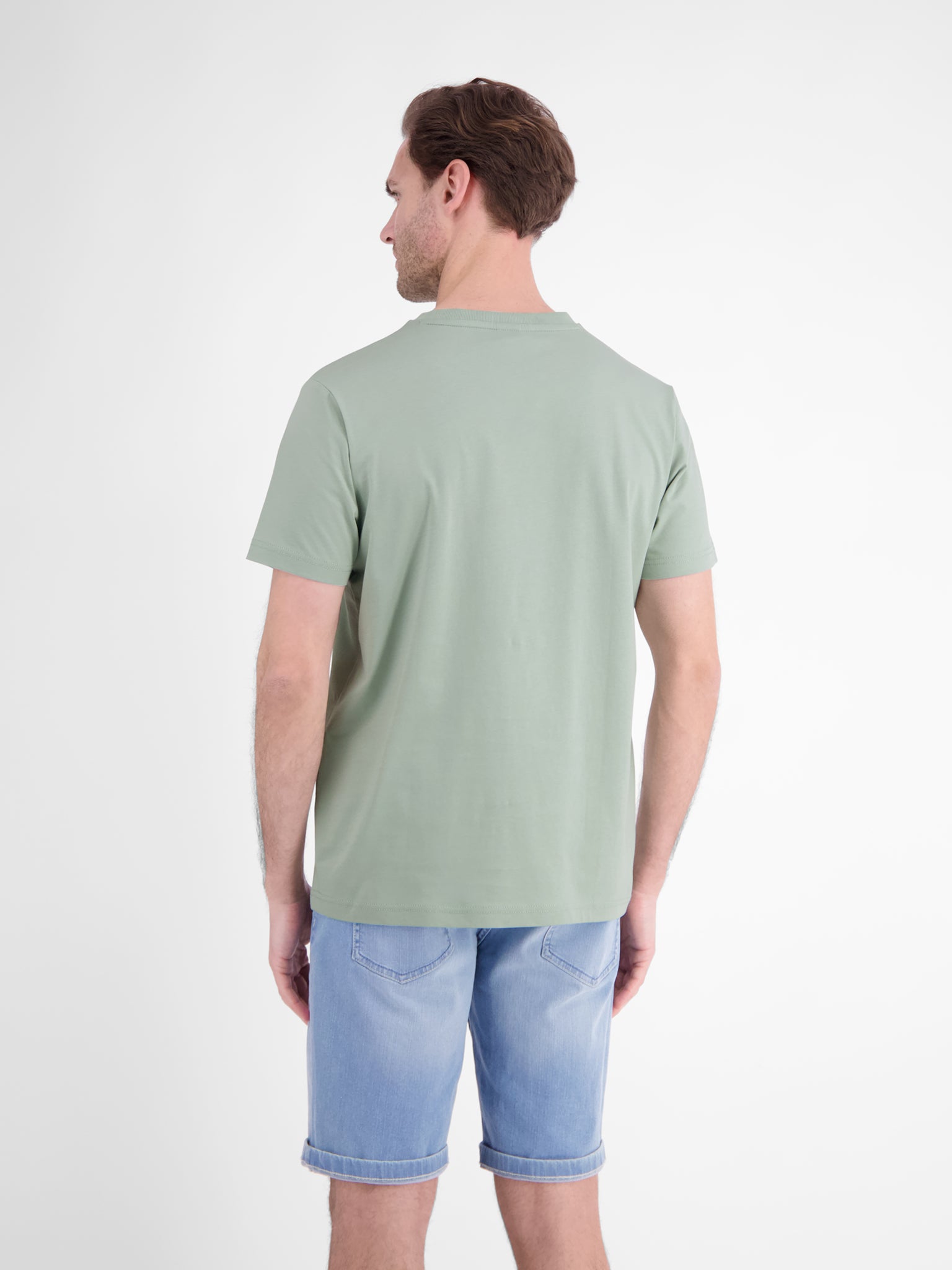 Lerros Herren T-Shirts kurz Bay Green