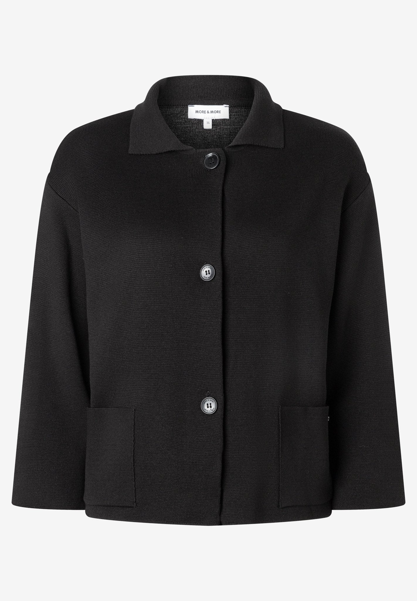 More & More Damen Strickjacken  Black