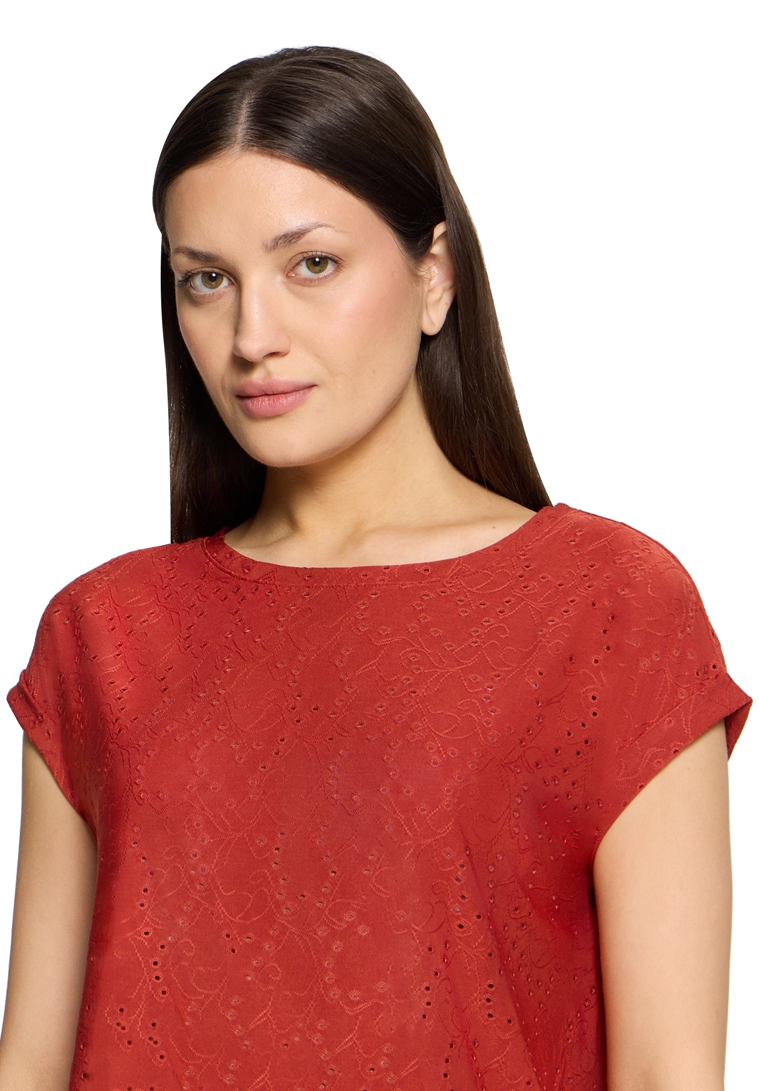 Betty & Co Damen T-Shirts Rust Red