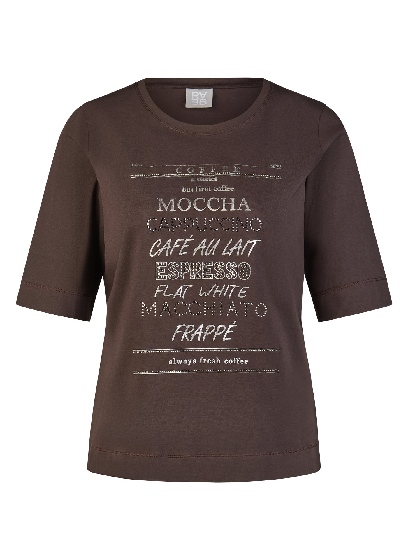 Rabe Damen T-Shirts Mokka