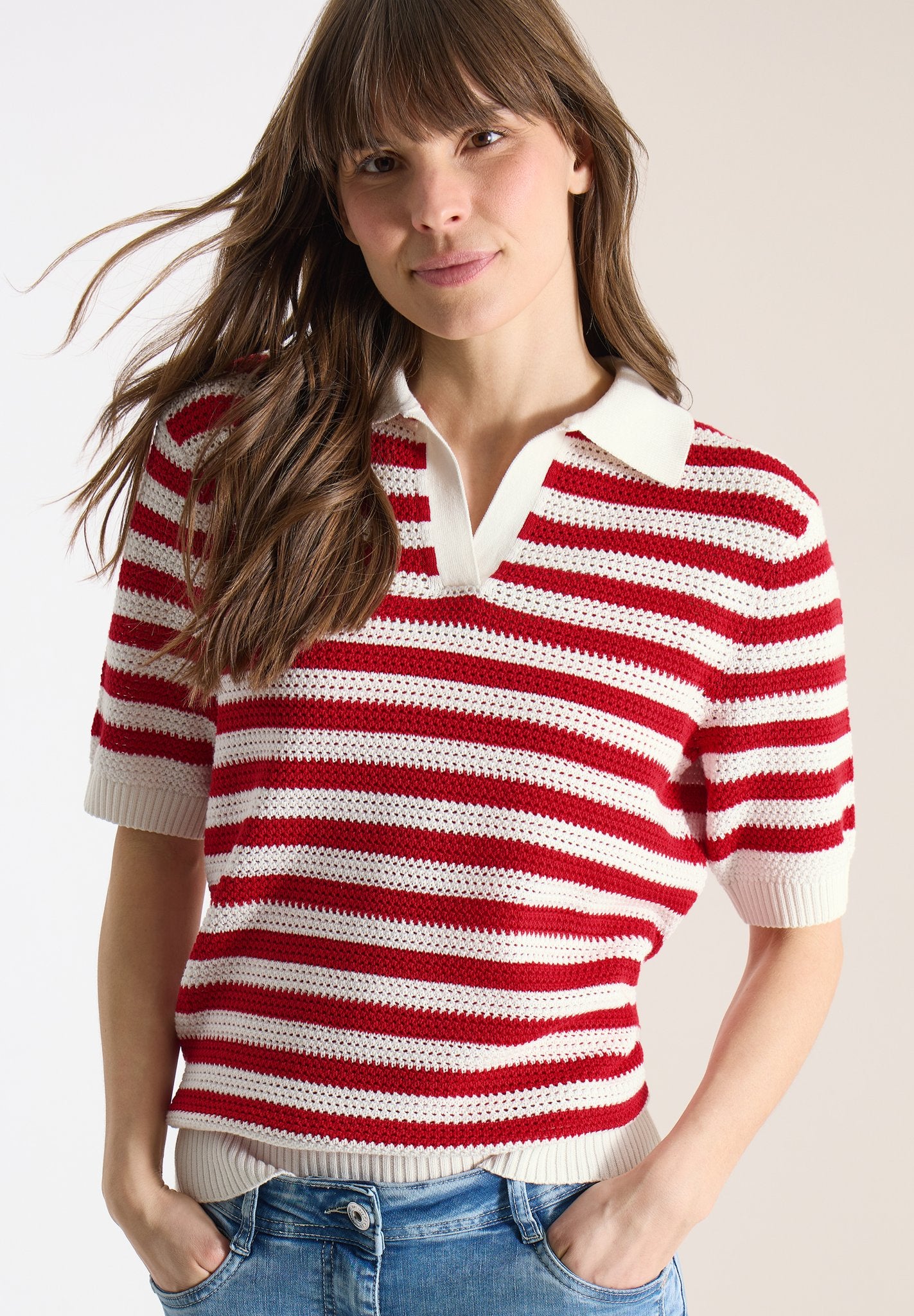 Cecil Damen Pullover  Glazed Ap