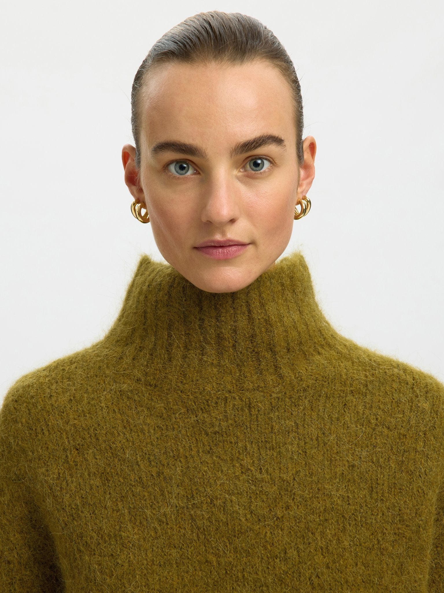 Selected Femme Damen Pullover Fir Green