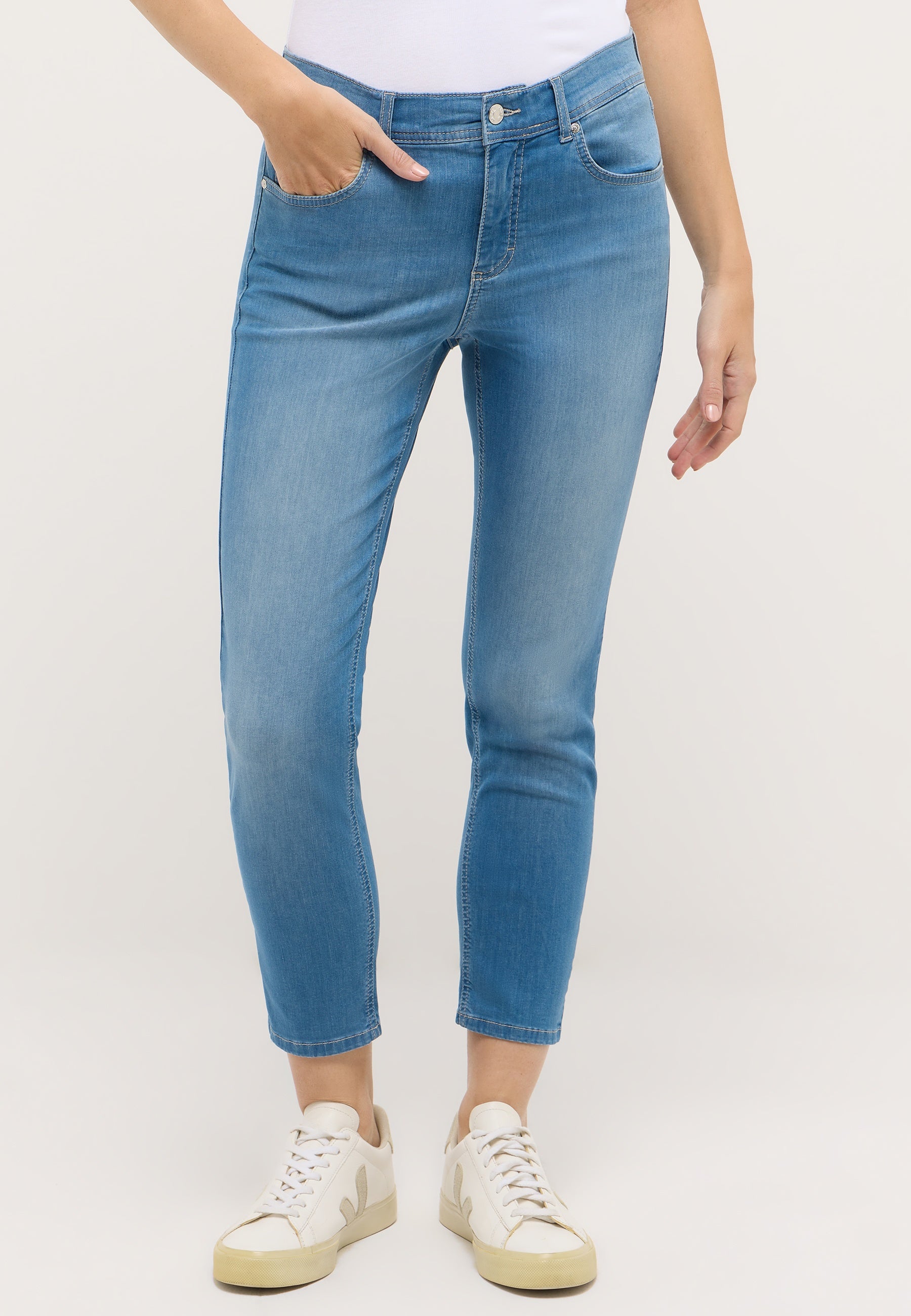 Angels Damen Jeans Light Blue