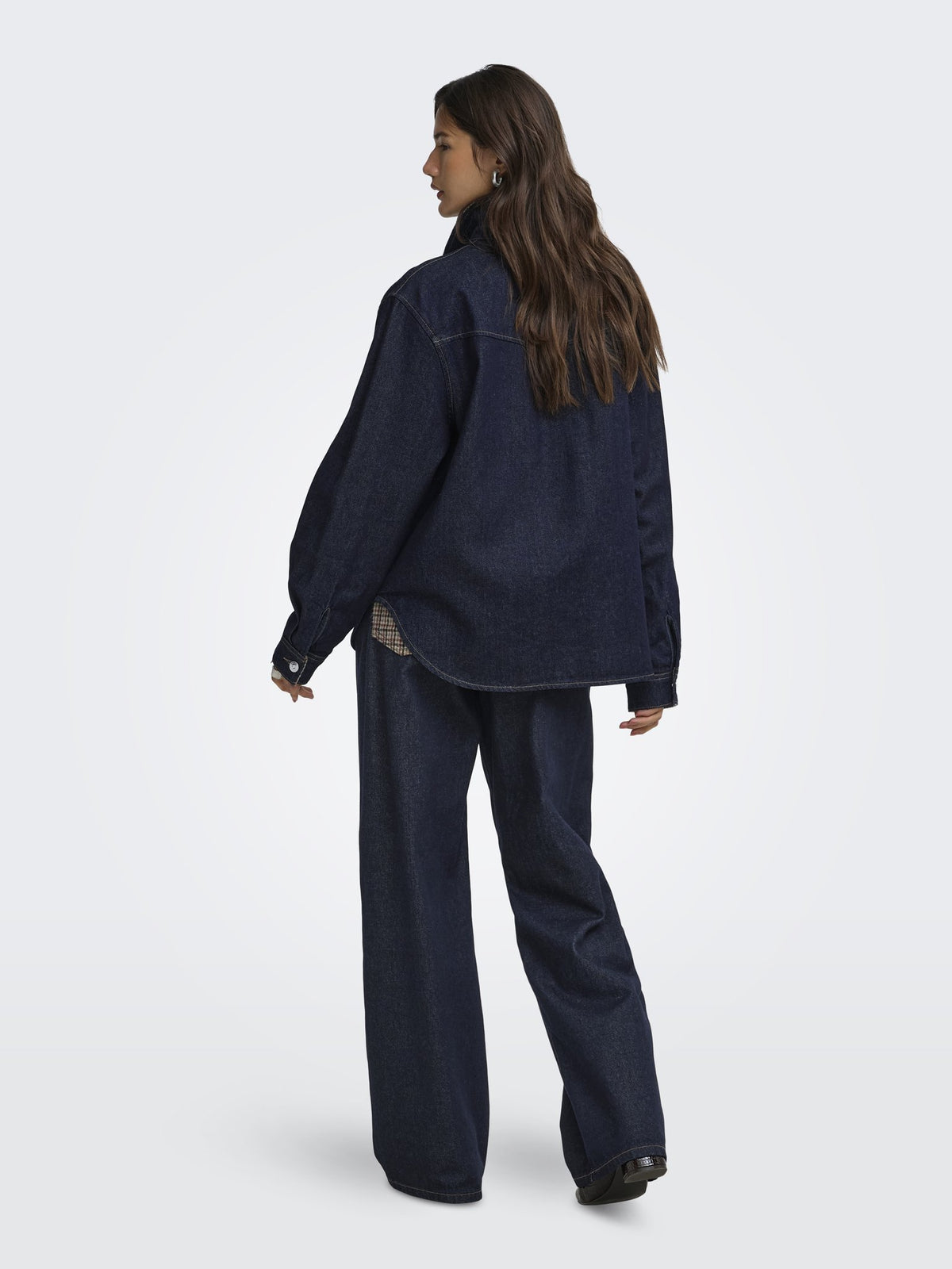 only Damen Blusen Dark Blue Denim