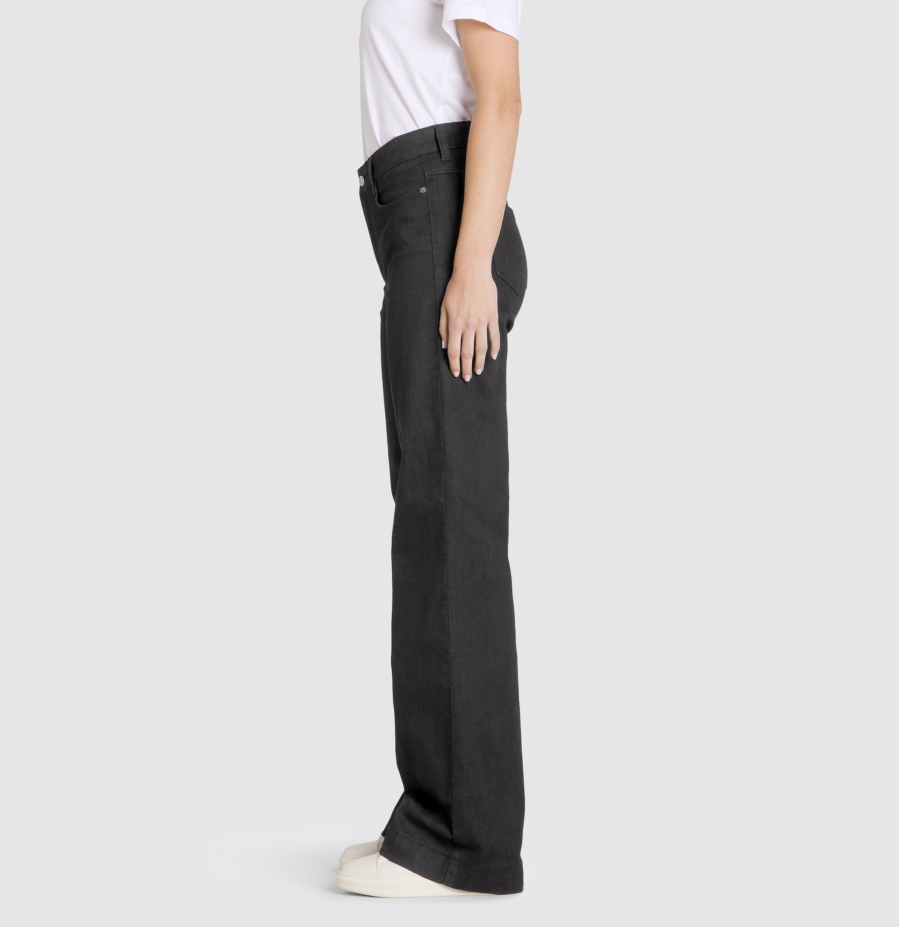 Mac Damen Jeans Black-Black