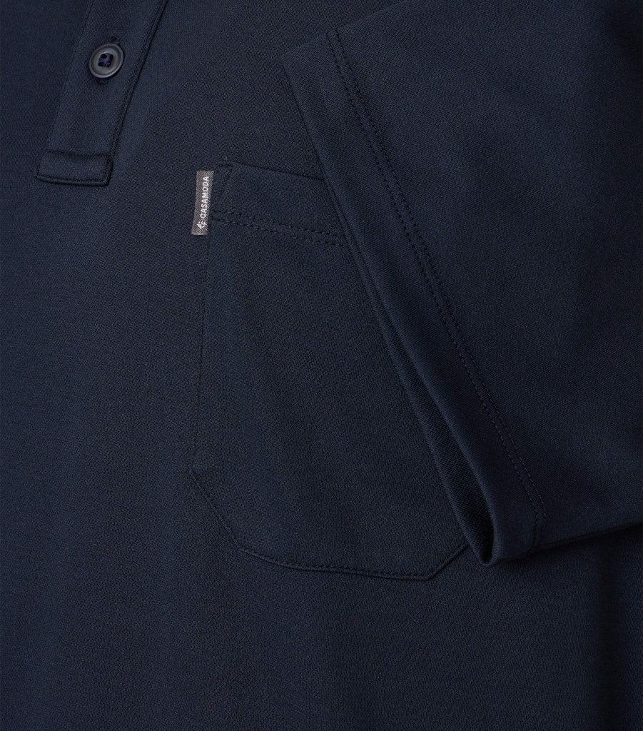 Casa Moda Herren Polo-Shirts  Blau