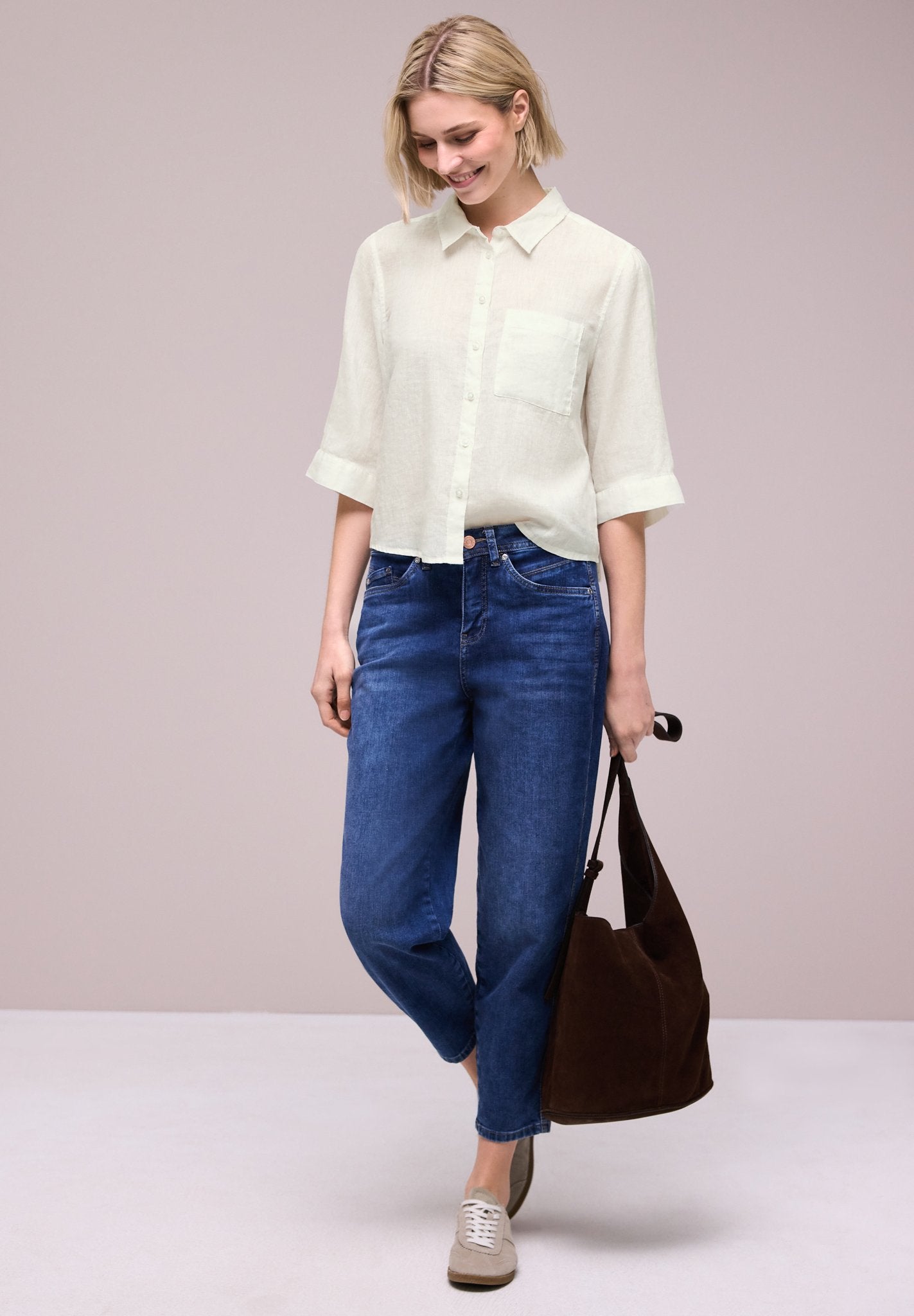 Street One Damen Blusen Off White