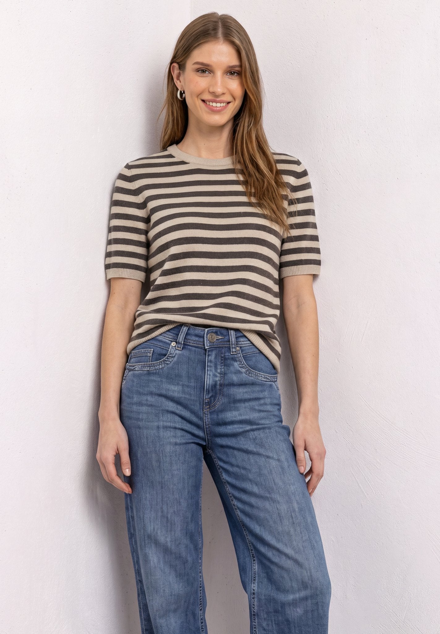 Street One Damen Pullover Clay Sand