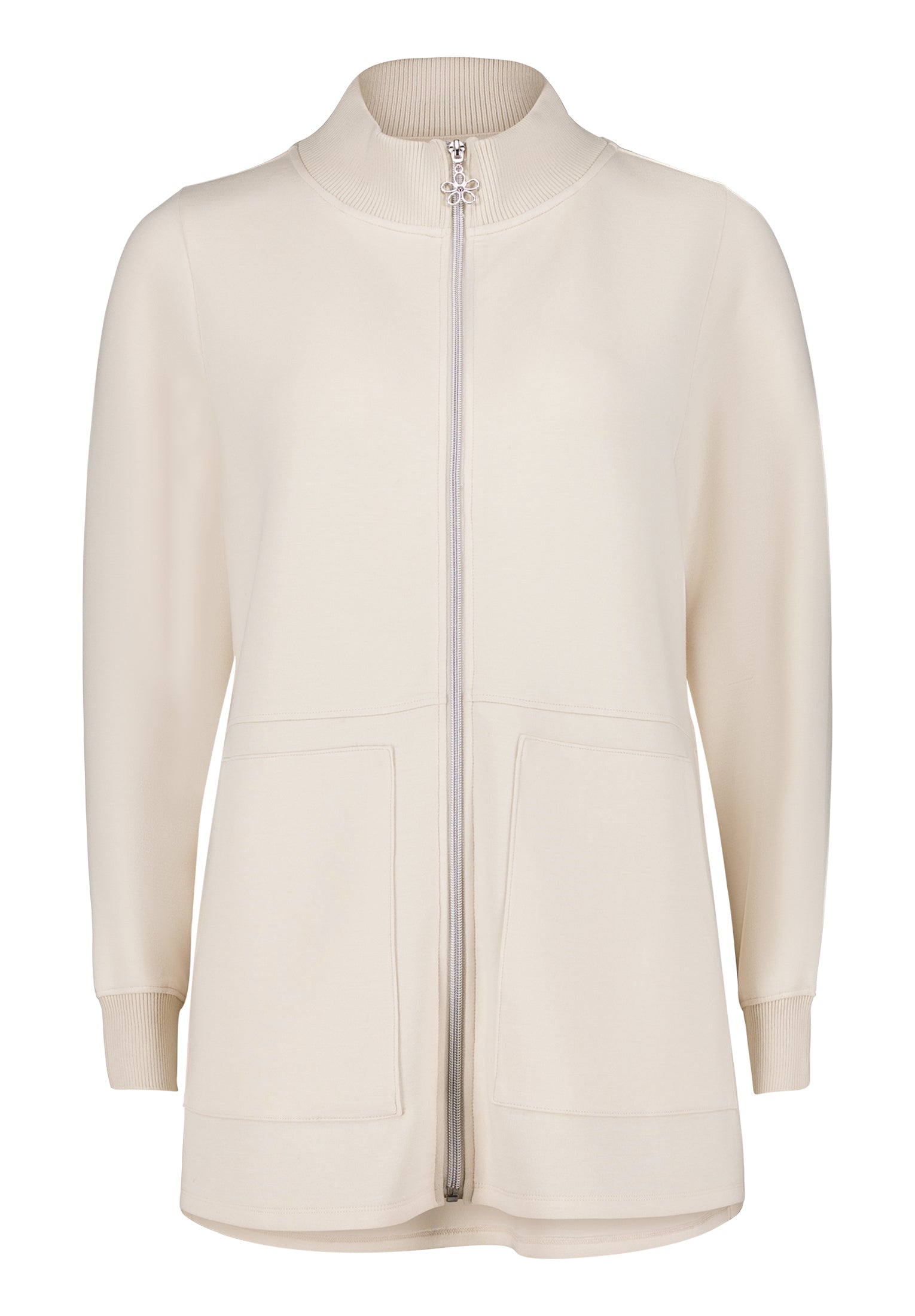 Cartoon Damen Sweatjacken White Swan