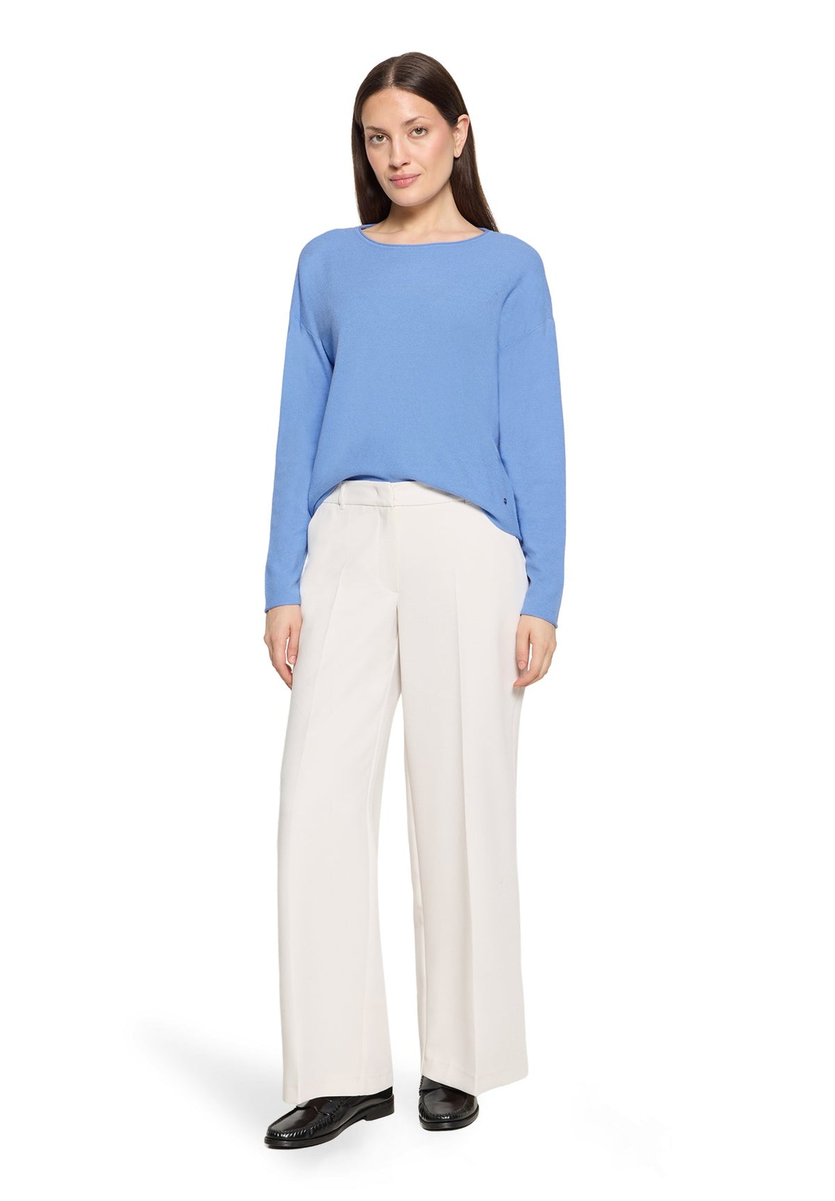Betty & Co Damen Pullover Blue Melange