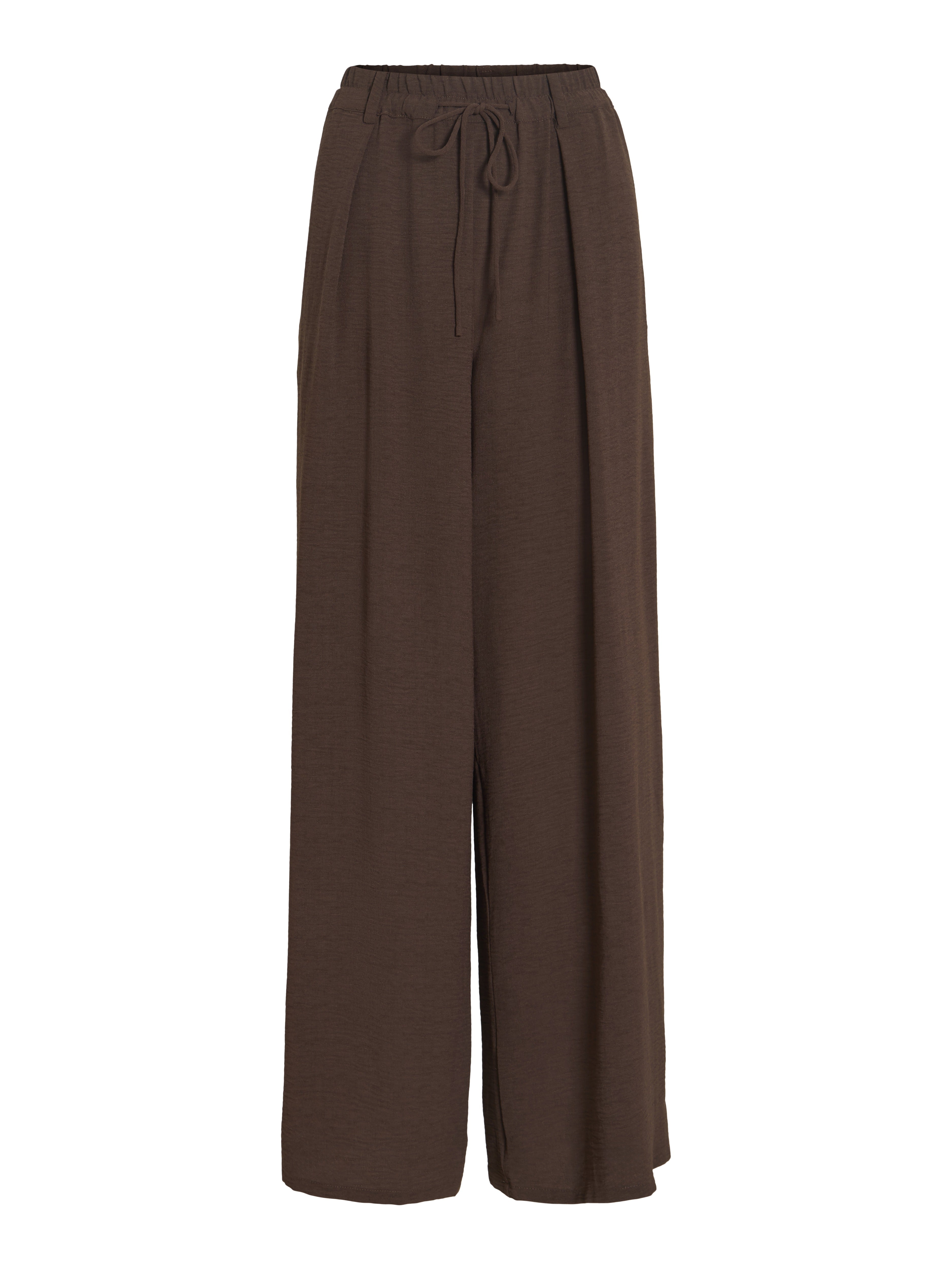 Vila Damen Hosen Coffee Bean