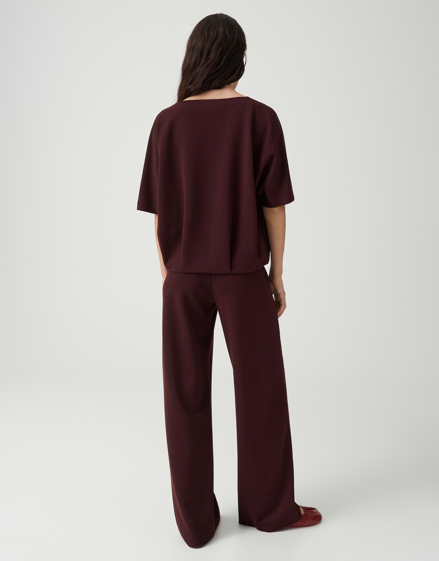 Opus Damen Hosen Cherry Jam