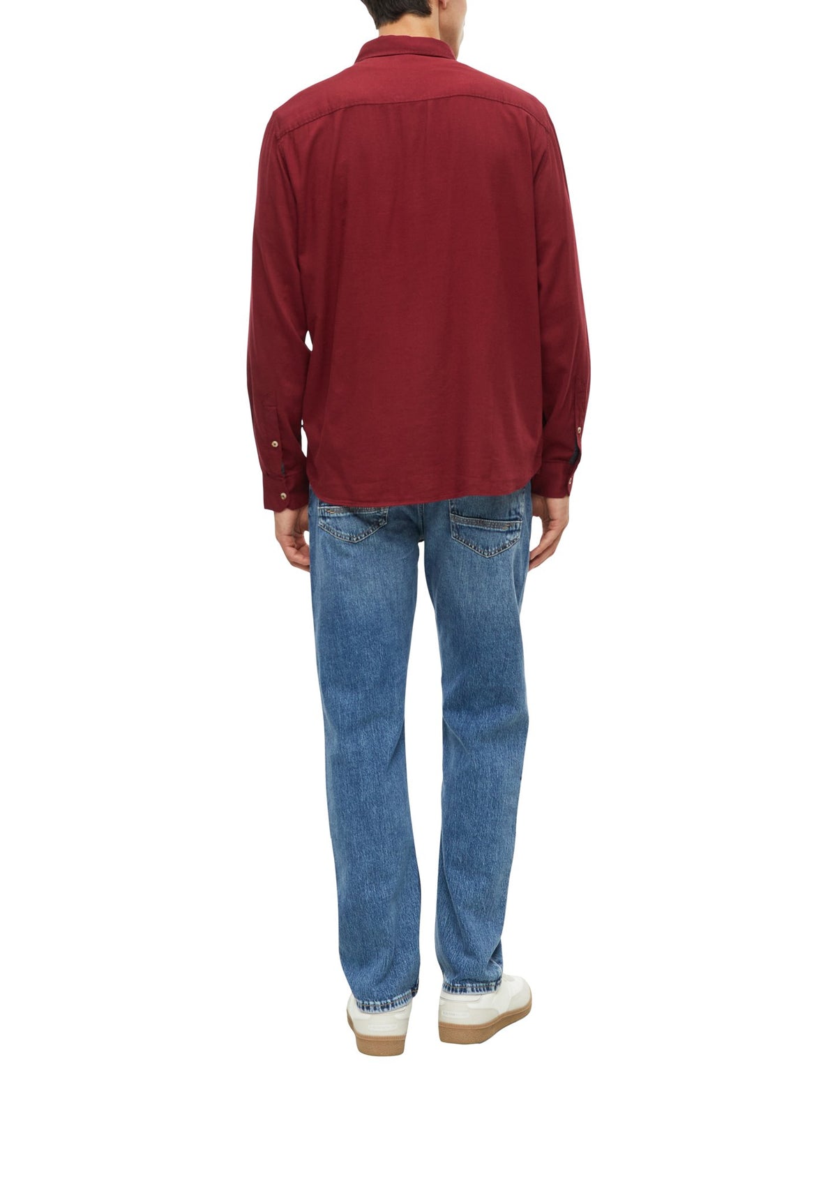S. Oliver red Herren Hemden lang  Red