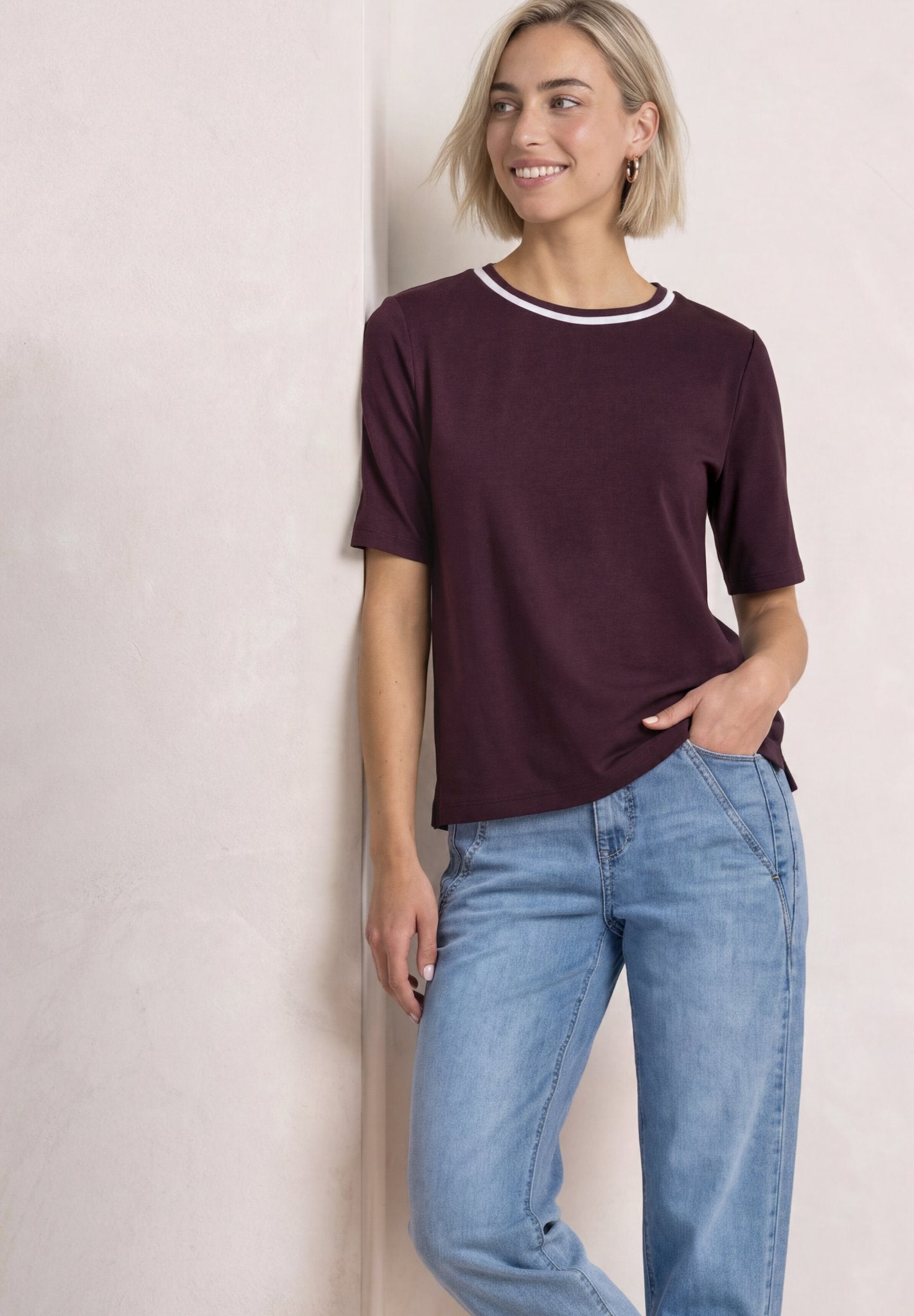 Street One Damen T-Shirts  Rustic Ro