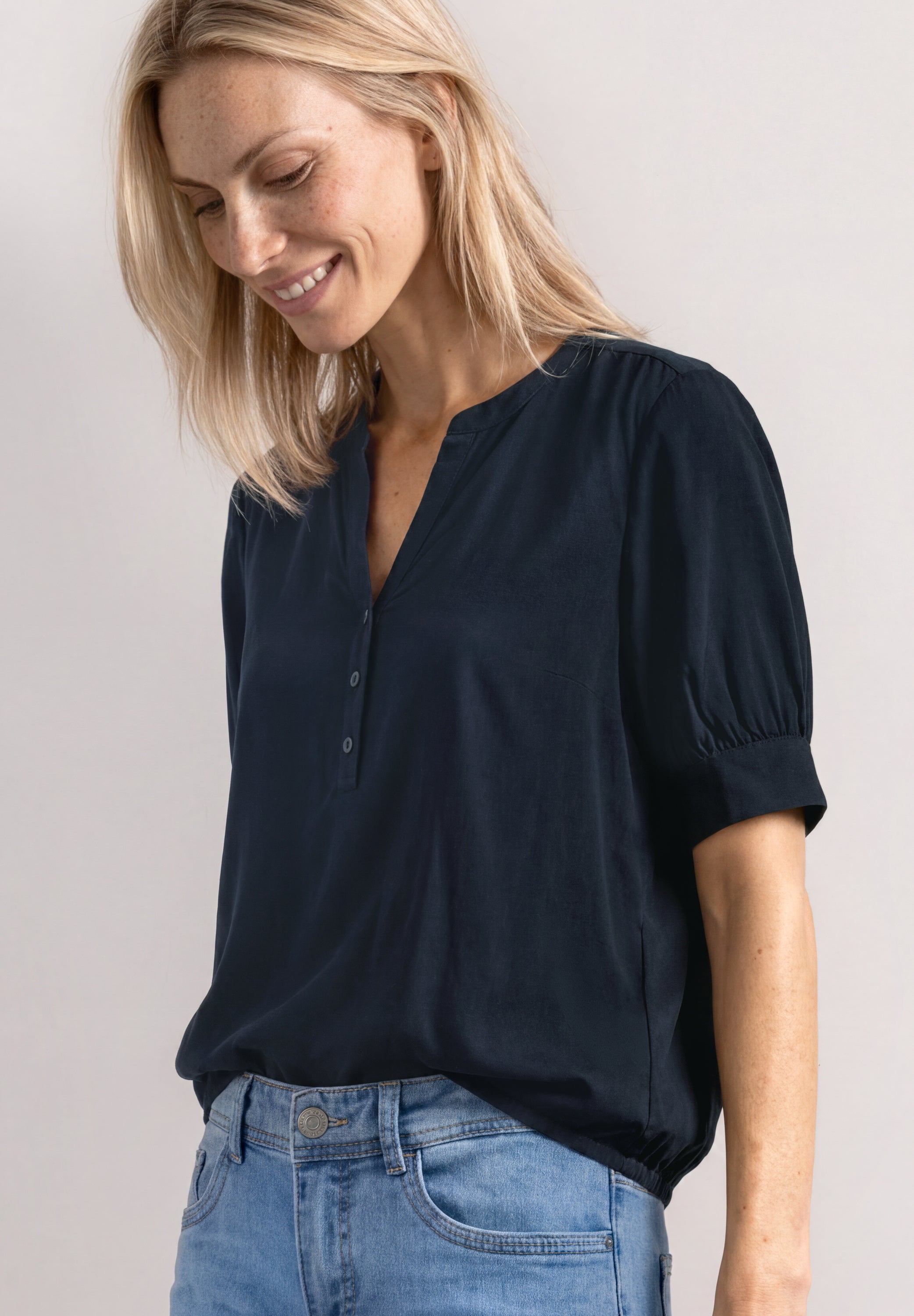 Street One Damen Blusen  Darkest B
