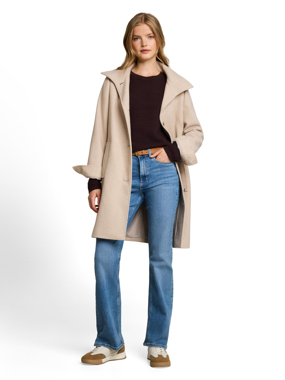 Tom Tailor denim Damen Pullover Dark Plum