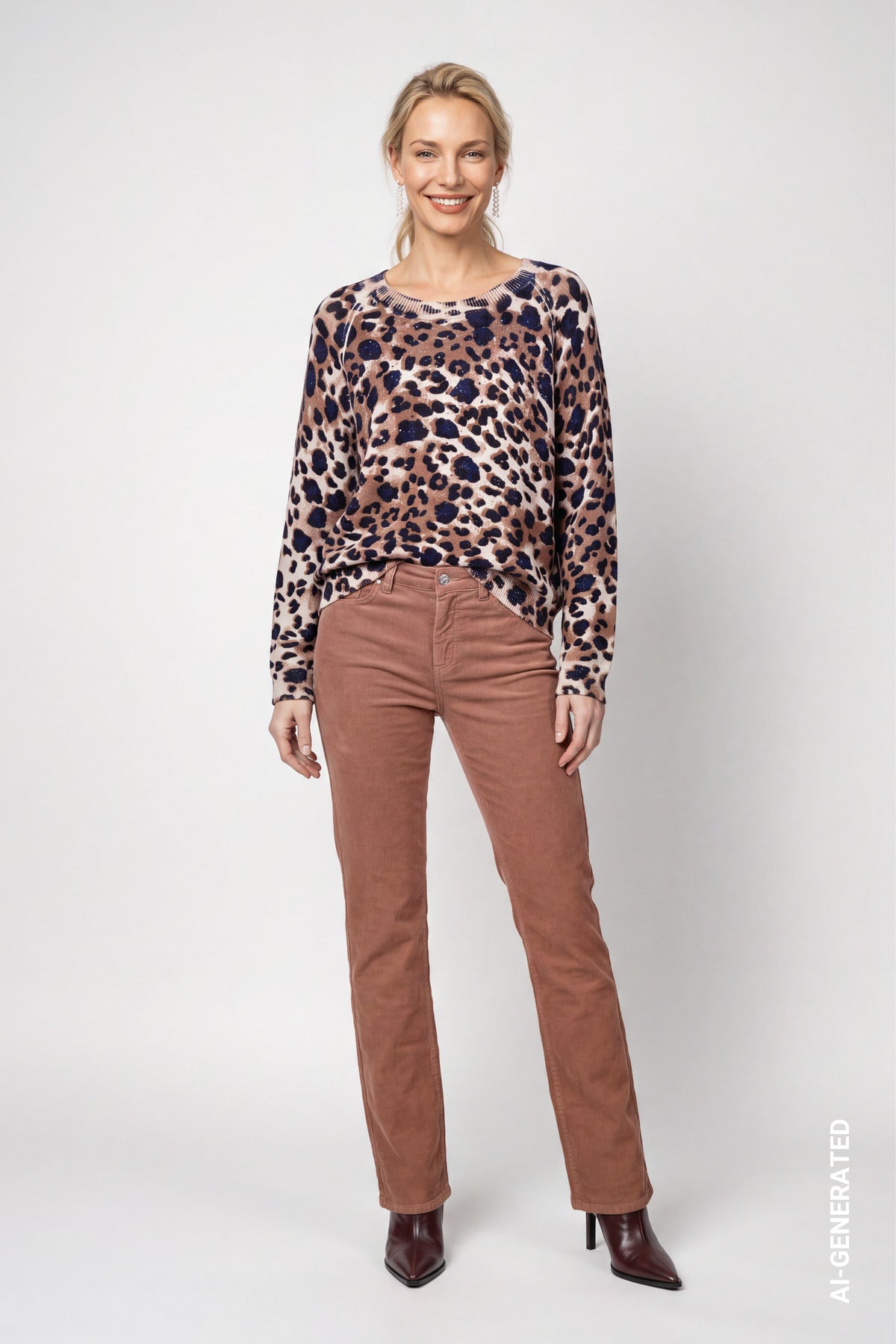 Monari Damen Pullover  Tiramisu Ge
