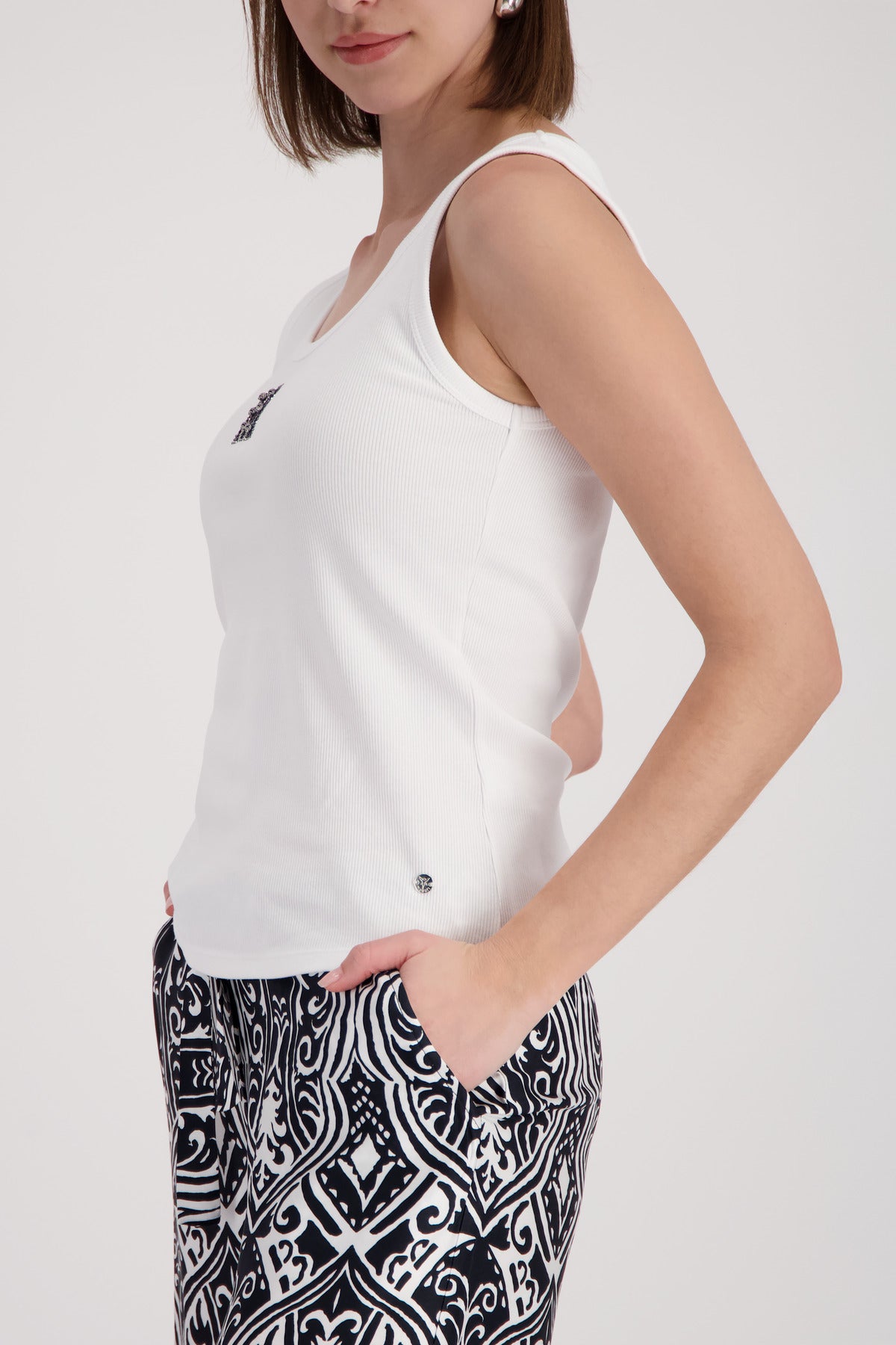 Monari Damen Tops  Cream