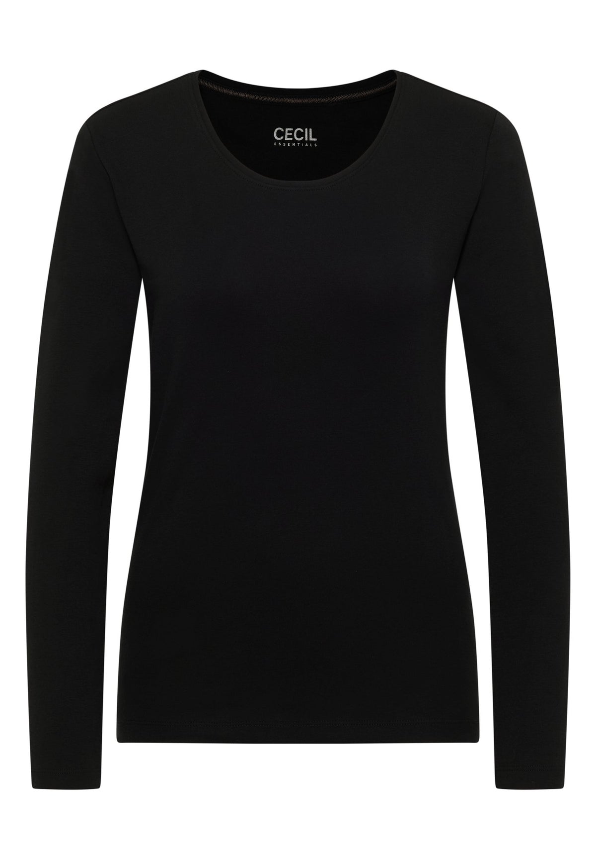 Cecil Damen T-Shirts  Black