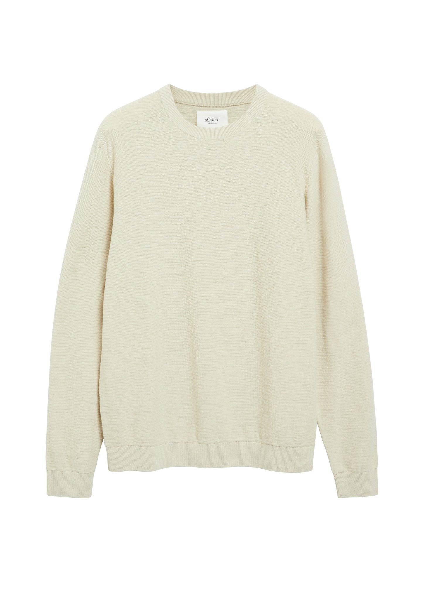 S. Oliver red Herren Pullover  Grey/Black
