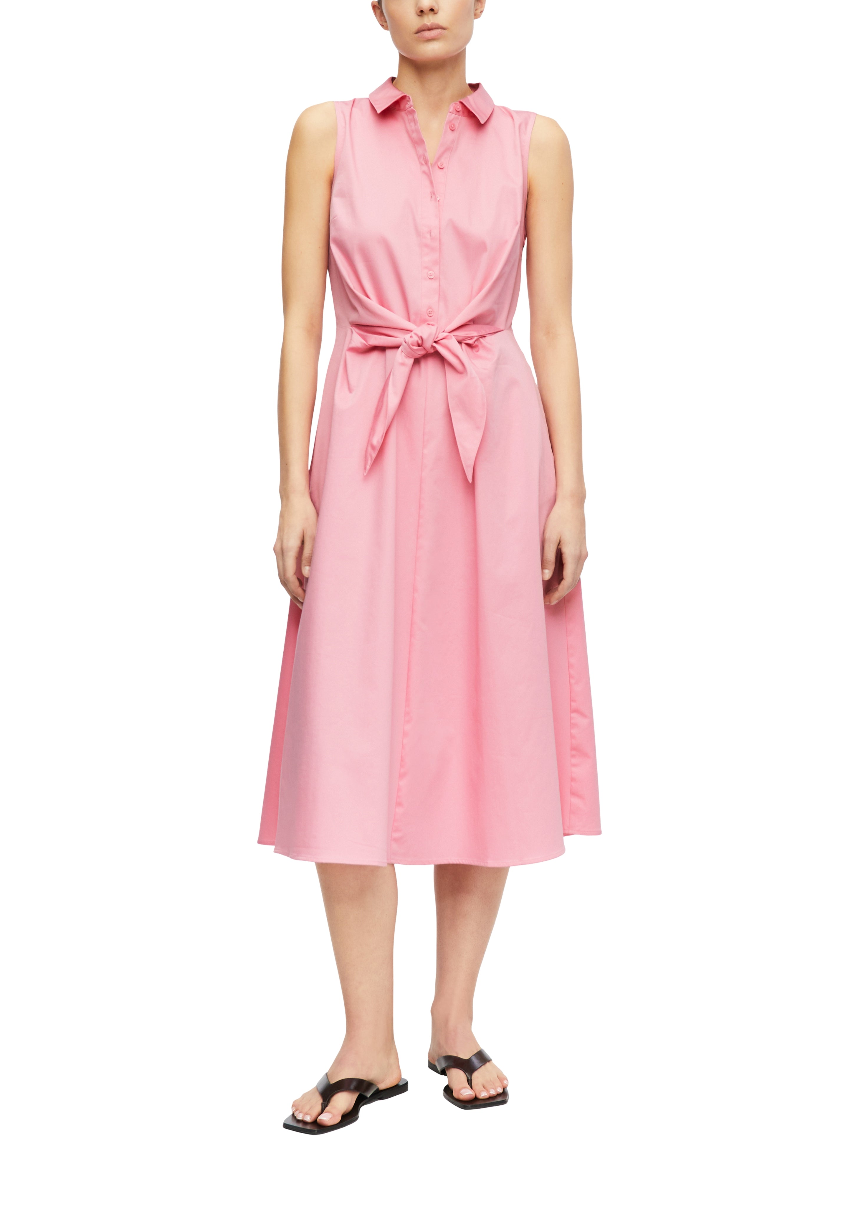 Comma Damen Kleider Lilac/Pink